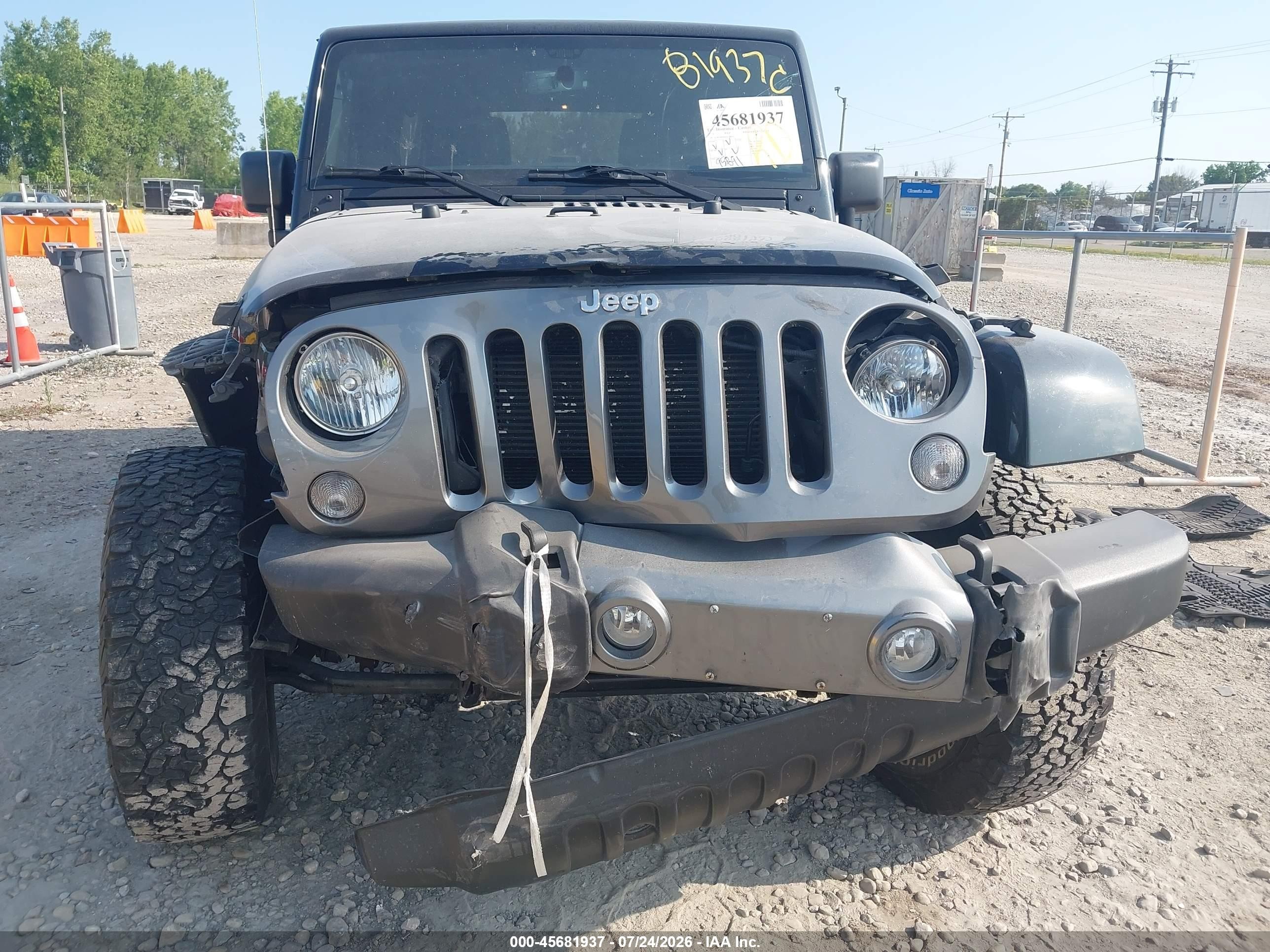 2015 Jeep Wrangler Unlimited Freedom Edition Black vin: 1C4HJWDG0FL568542