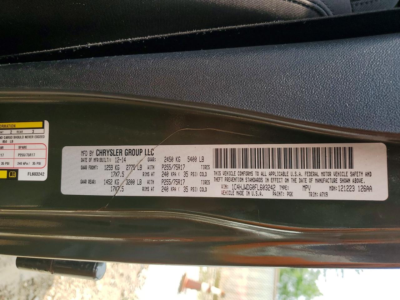 2015 Jeep Wrangler Unlimited Sport Green vin: 1C4HJWDG0FL603242