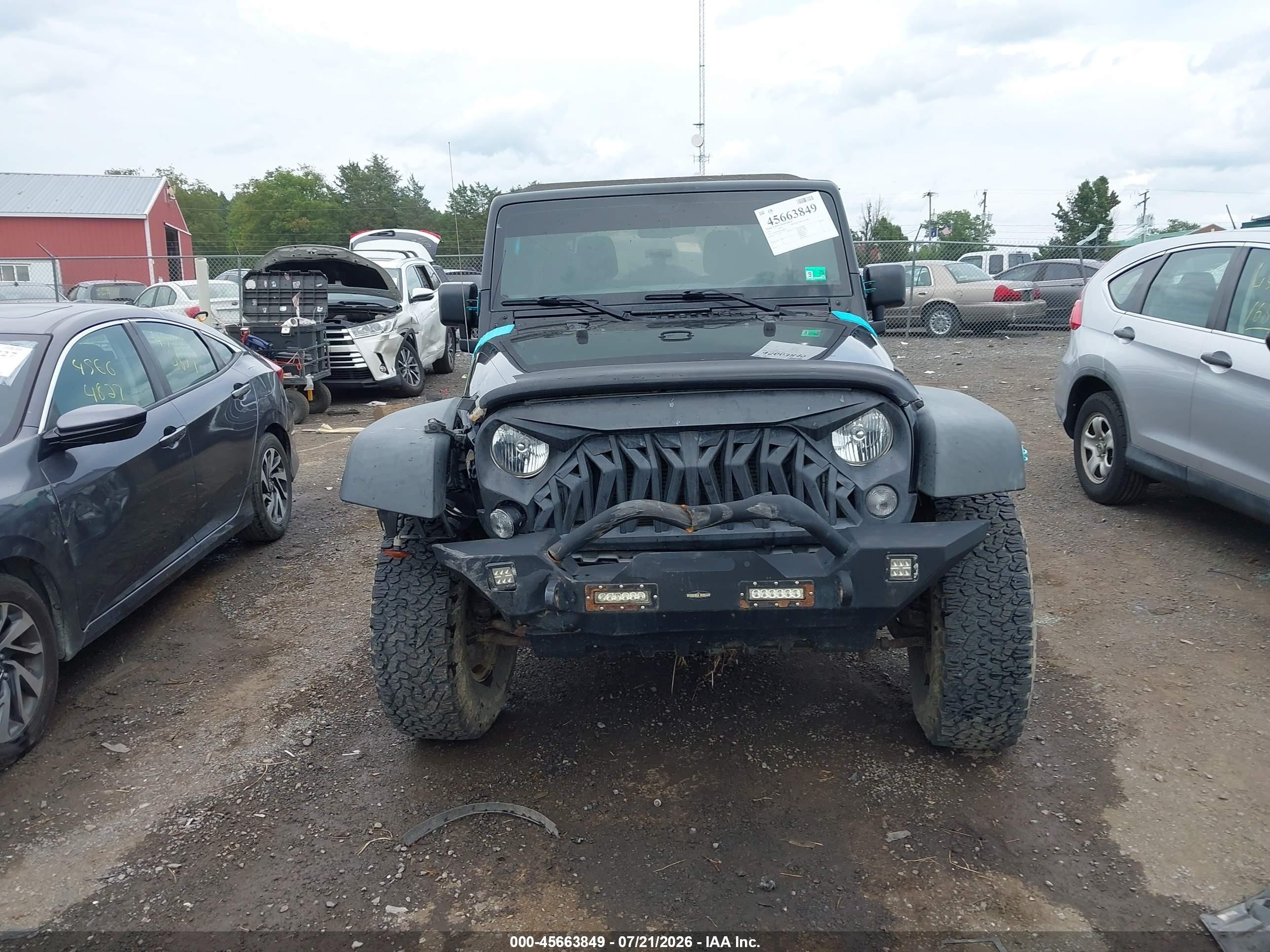 2015 Jeep Wrangler Unlimited Sport Black vin: 1C4HJWDG0FL688423