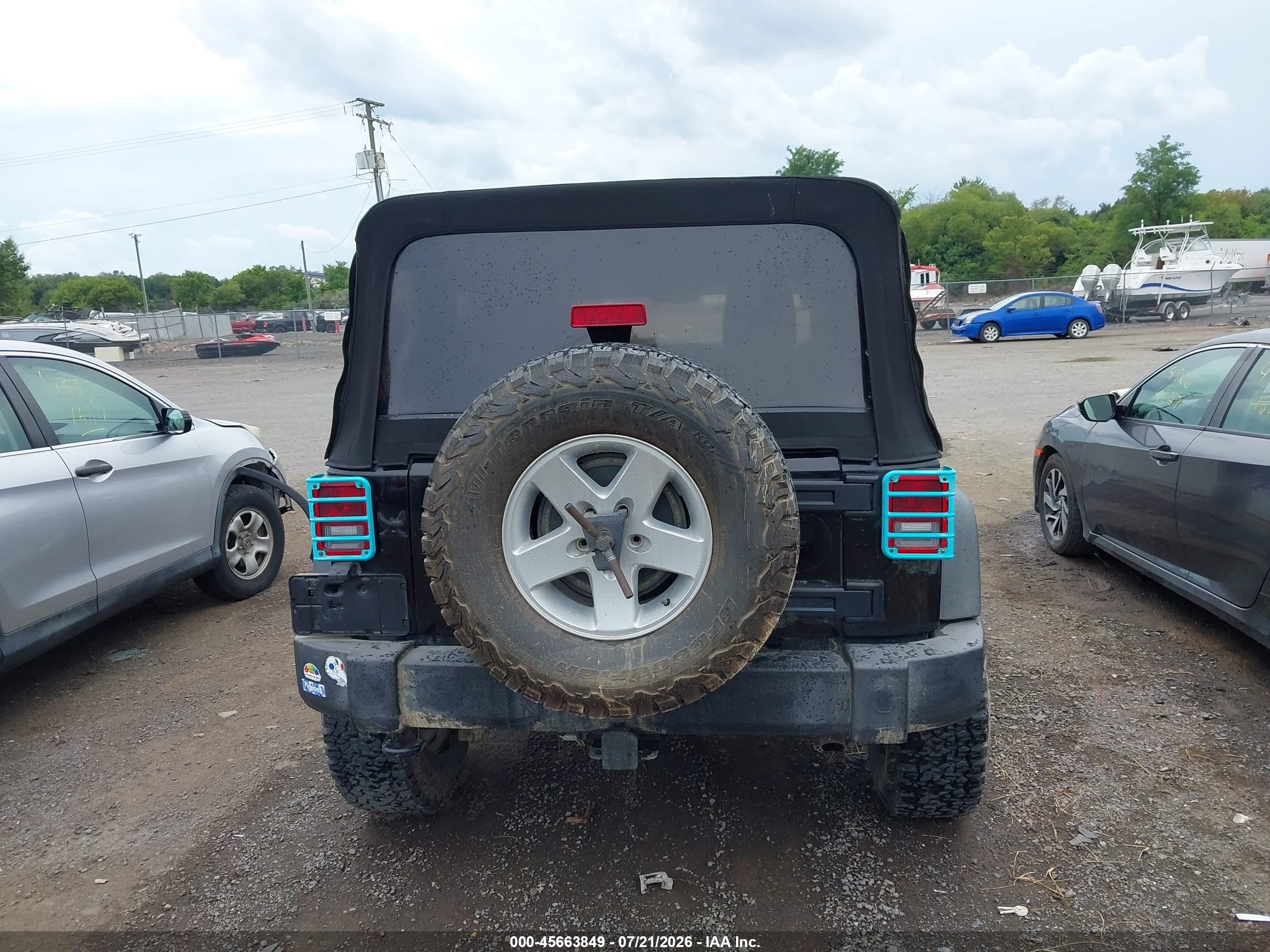 2015 Jeep Wrangler Unlimited Sport Black vin: 1C4HJWDG0FL688423
