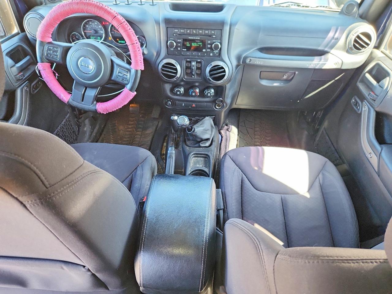 2013 Jeep Wrangler Unlimited Sport Blue vin: 1C4HJWDG1DL503082