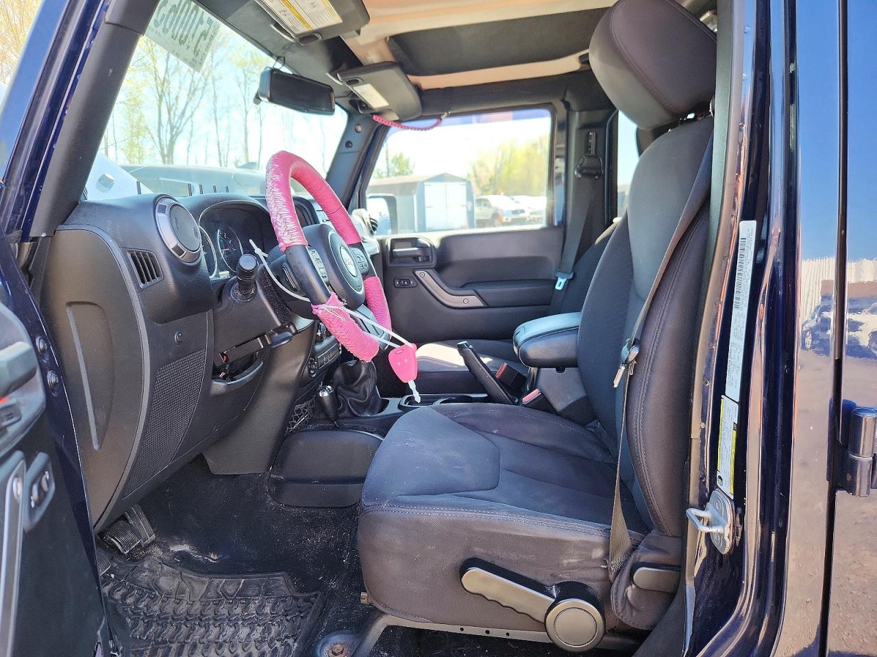 2013 Jeep Wrangler Unlimited Sport Blue vin: 1C4HJWDG1DL503082