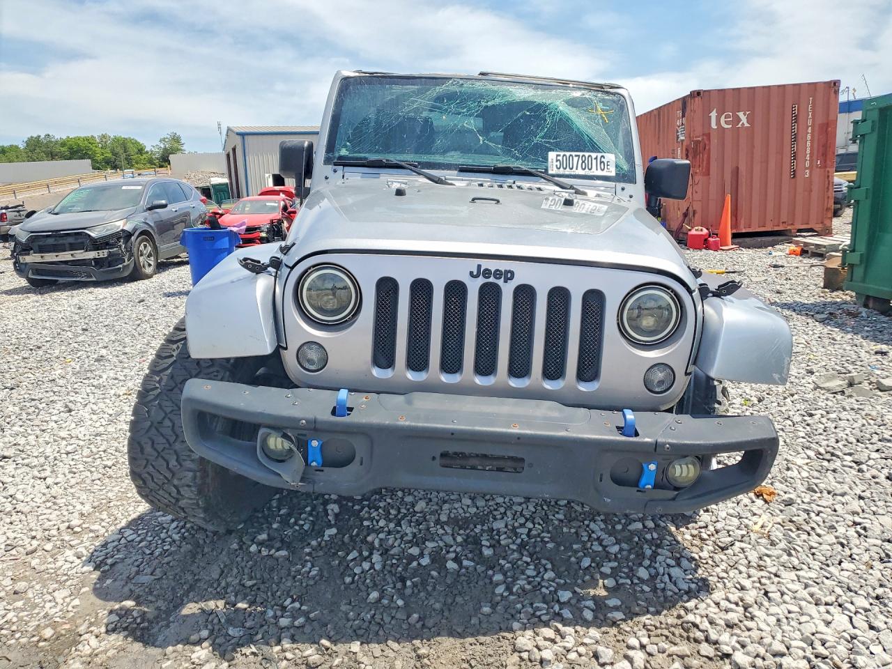 2013 Jeep Wrangler Unlimited Sport Silver vin: 1C4HJWDG1DL657792