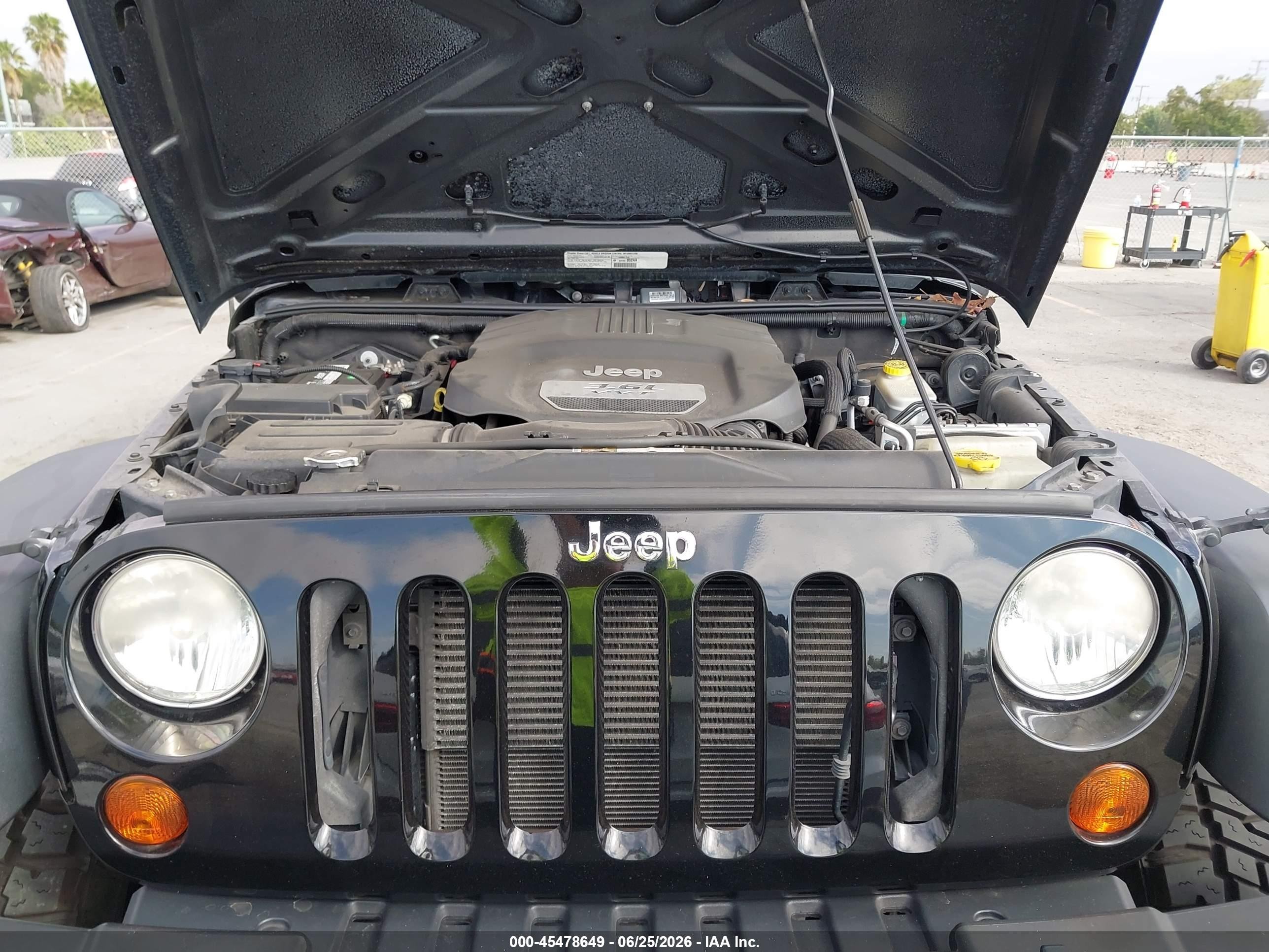 2013 Jeep Wrangler Unlimited Sport Black vin: 1C4HJWDG3DL519753