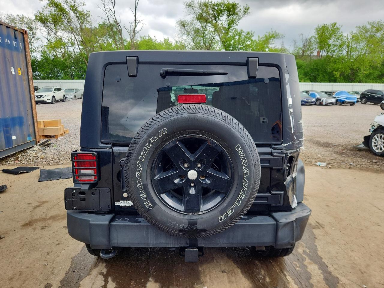 2015 Jeep Wrangler Unlimited Sport Black vin: 1C4HJWDG3FL774910
