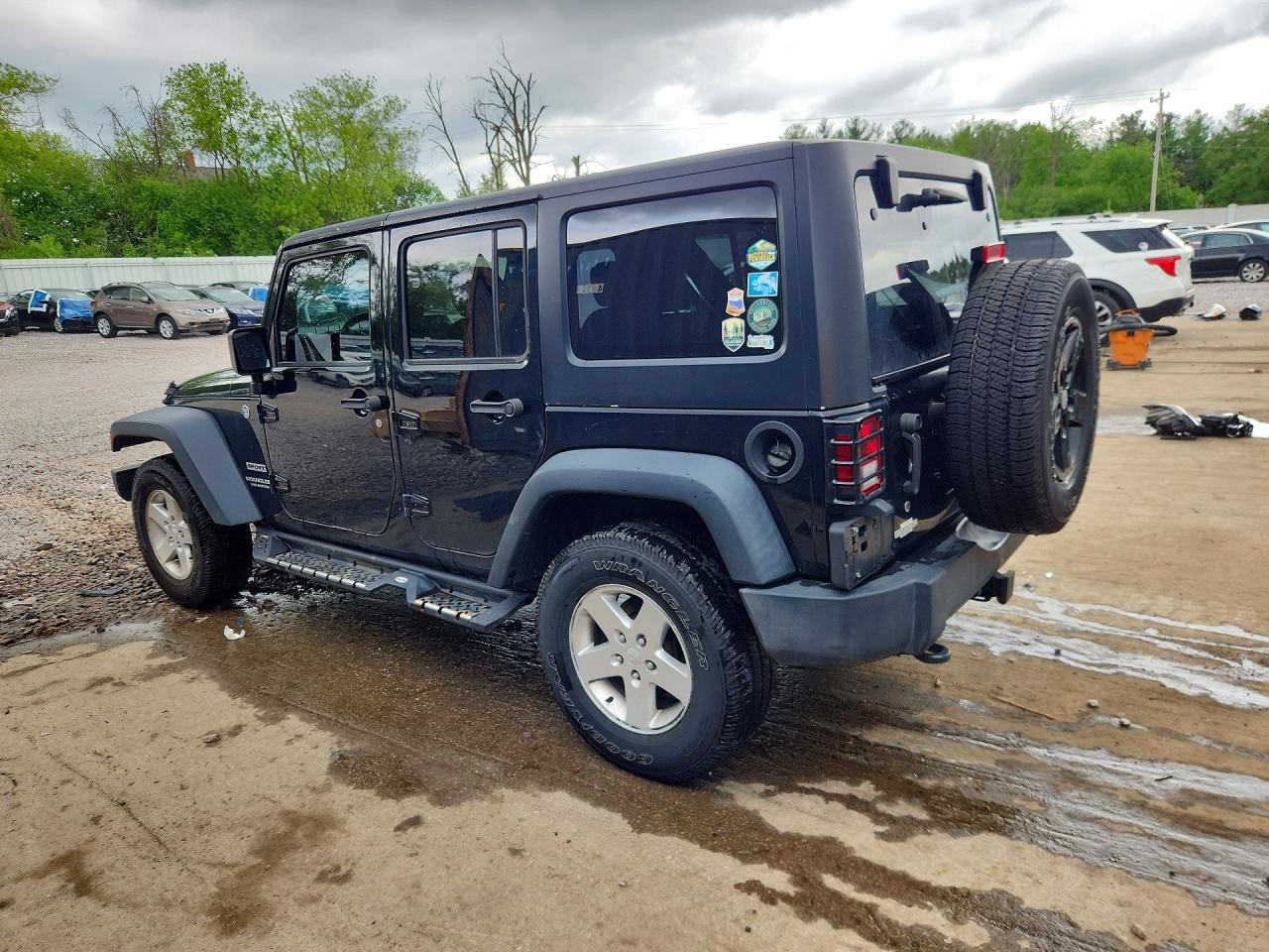 2015 Jeep Wrangler Unlimited Sport Black vin: 1C4HJWDG3FL774910