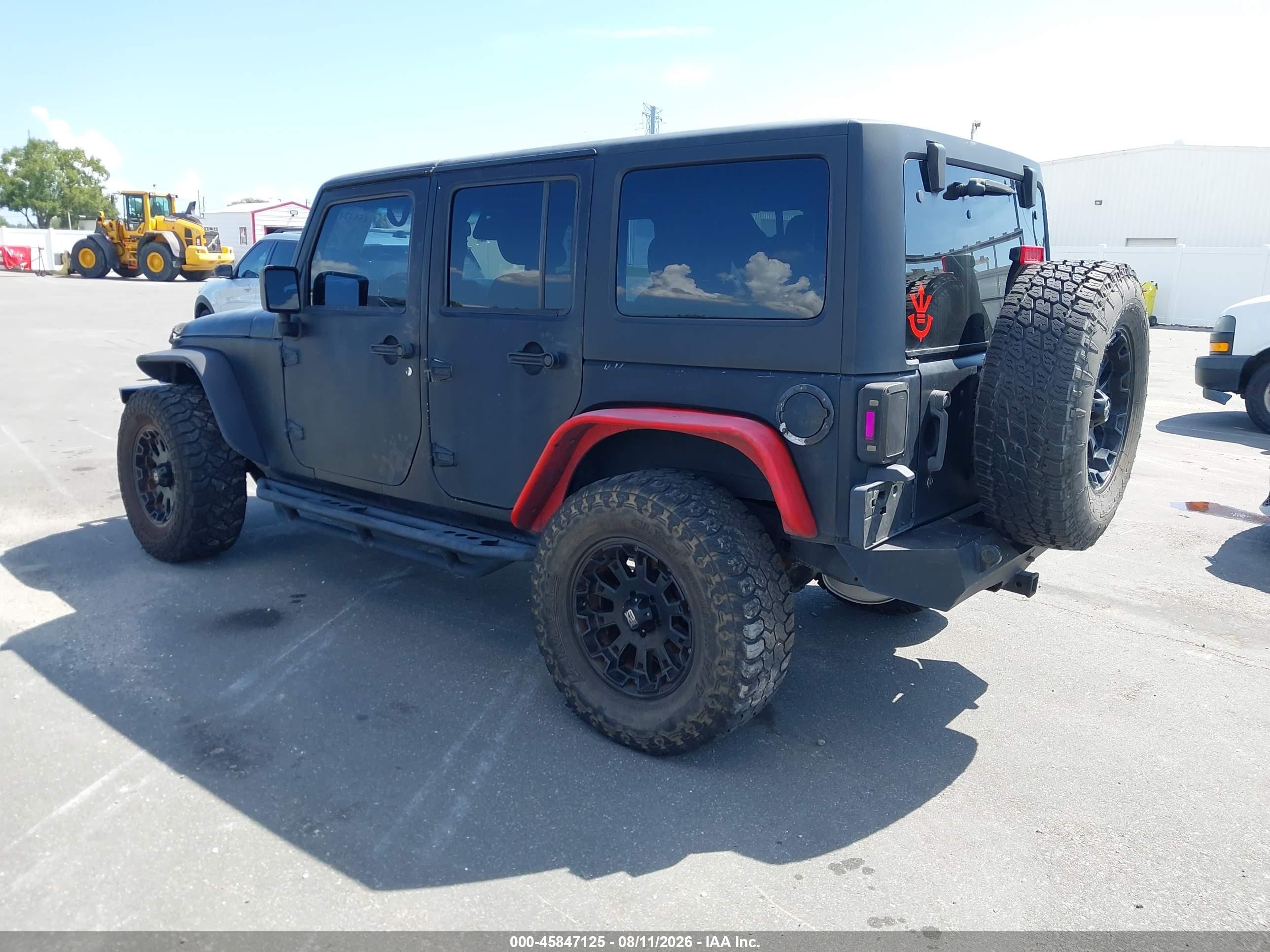 2014 Jeep Wrangler Unlimited Sport Black vin: 1C4HJWDG4EL113613