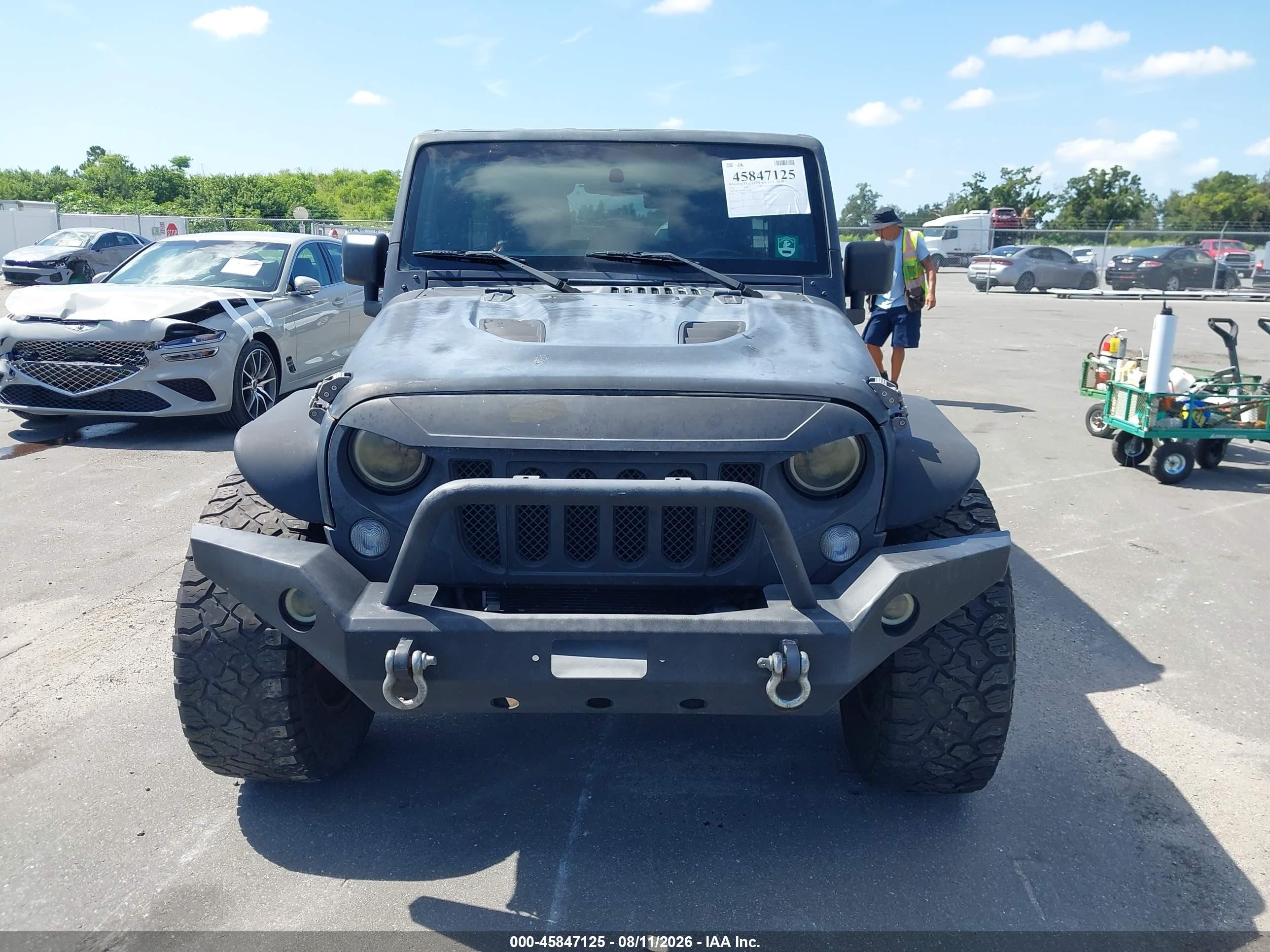 2014 Jeep Wrangler Unlimited Sport Black vin: 1C4HJWDG4EL113613
