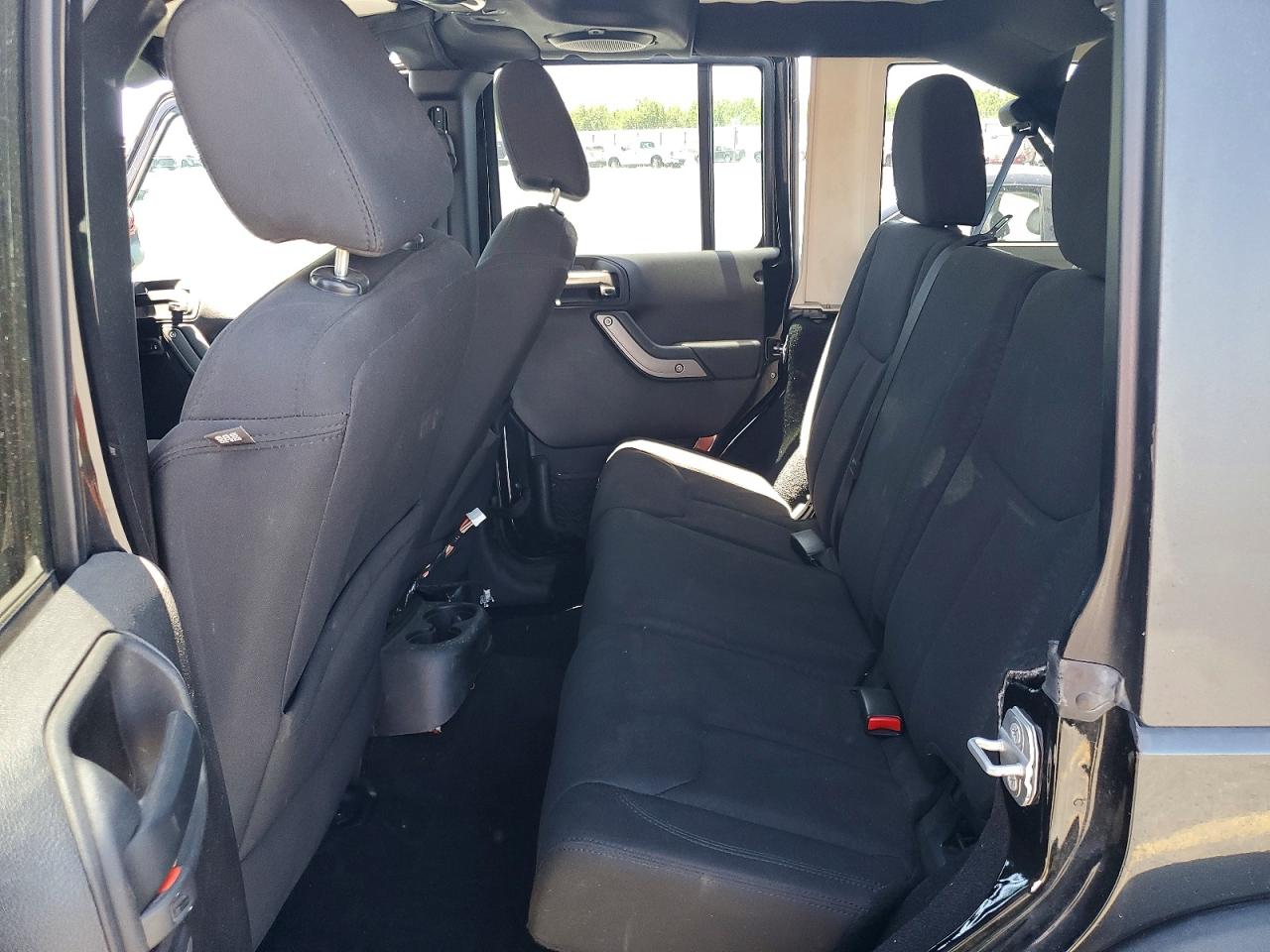 2014 Jeep Wrangler Unlimited Sport Black vin: 1C4HJWDG4EL250096