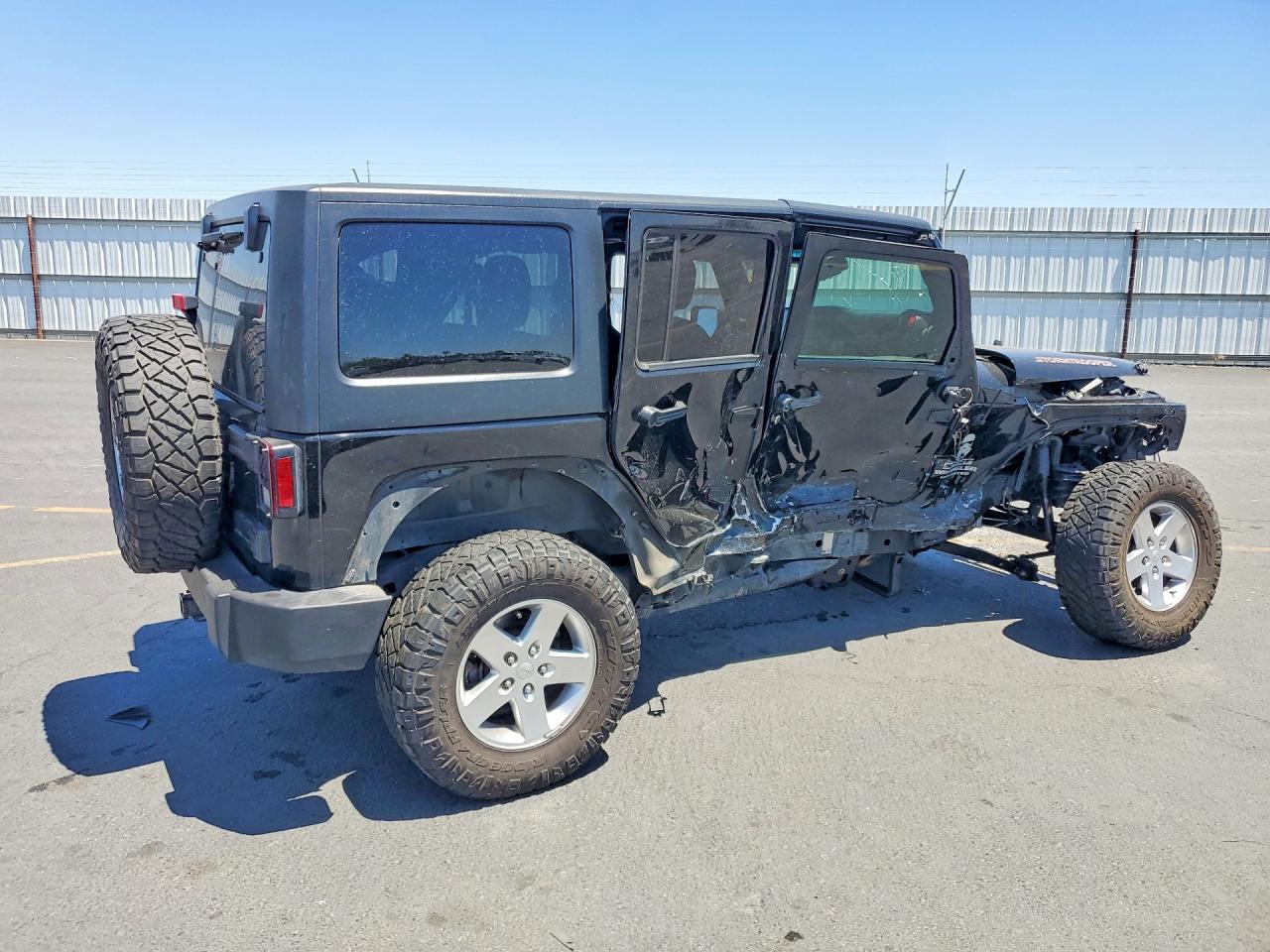 2014 Jeep Wrangler Unlimited Sport Black vin: 1C4HJWDG4EL250096