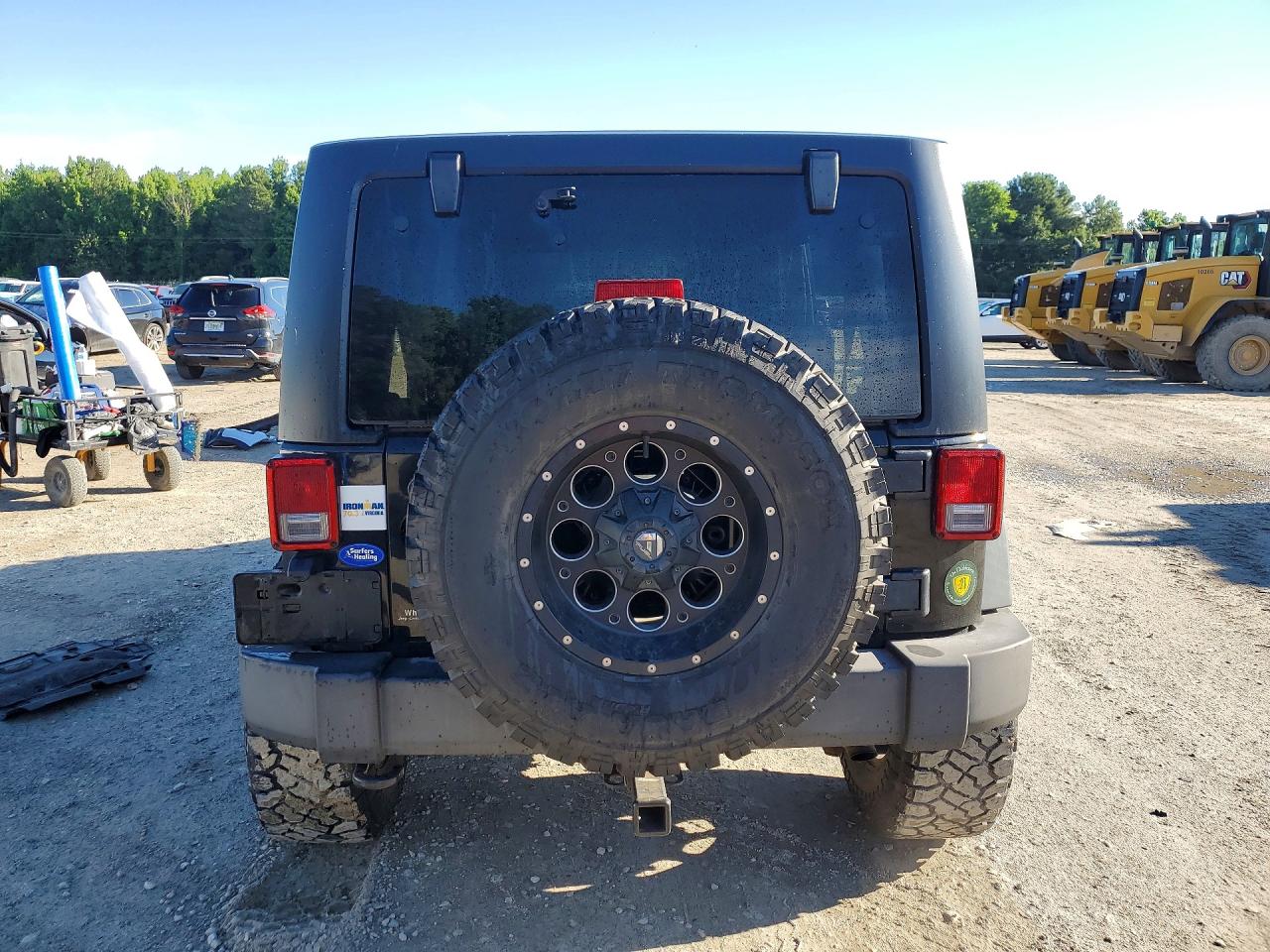 2013 Jeep Wrangler Black vin: 1C4HJWDG5DL522413