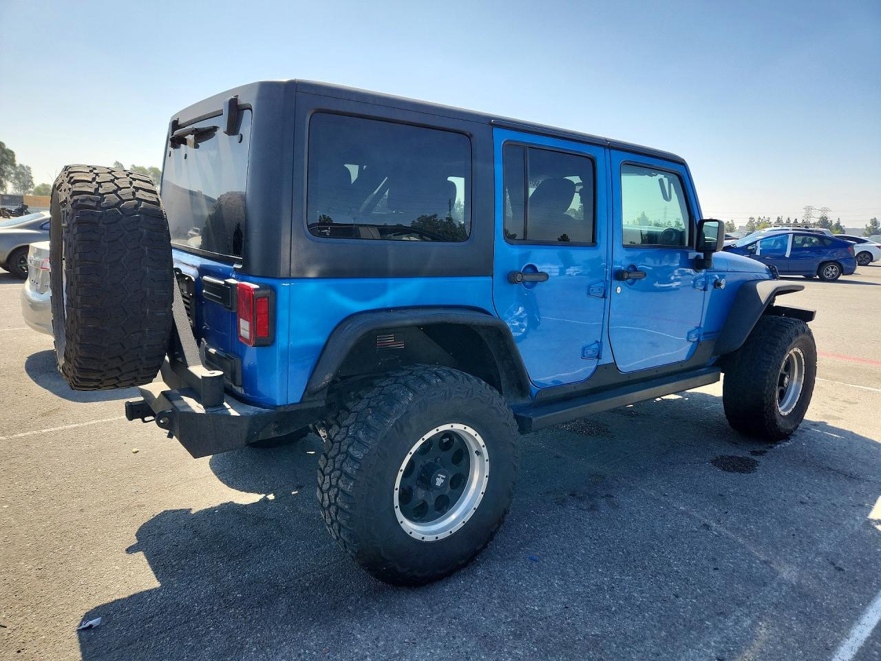 2015 Jeep Wrangler Unlimited Sport Синий vin: 1C4HJWDG6FL635841