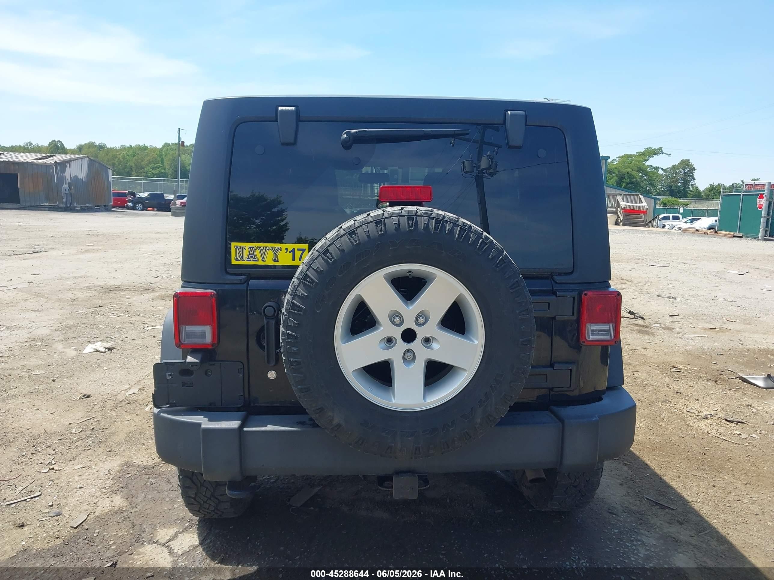 2016 Jeep Wrangler Unlimited Sport Black vin: 1C4HJWDG6GL105841