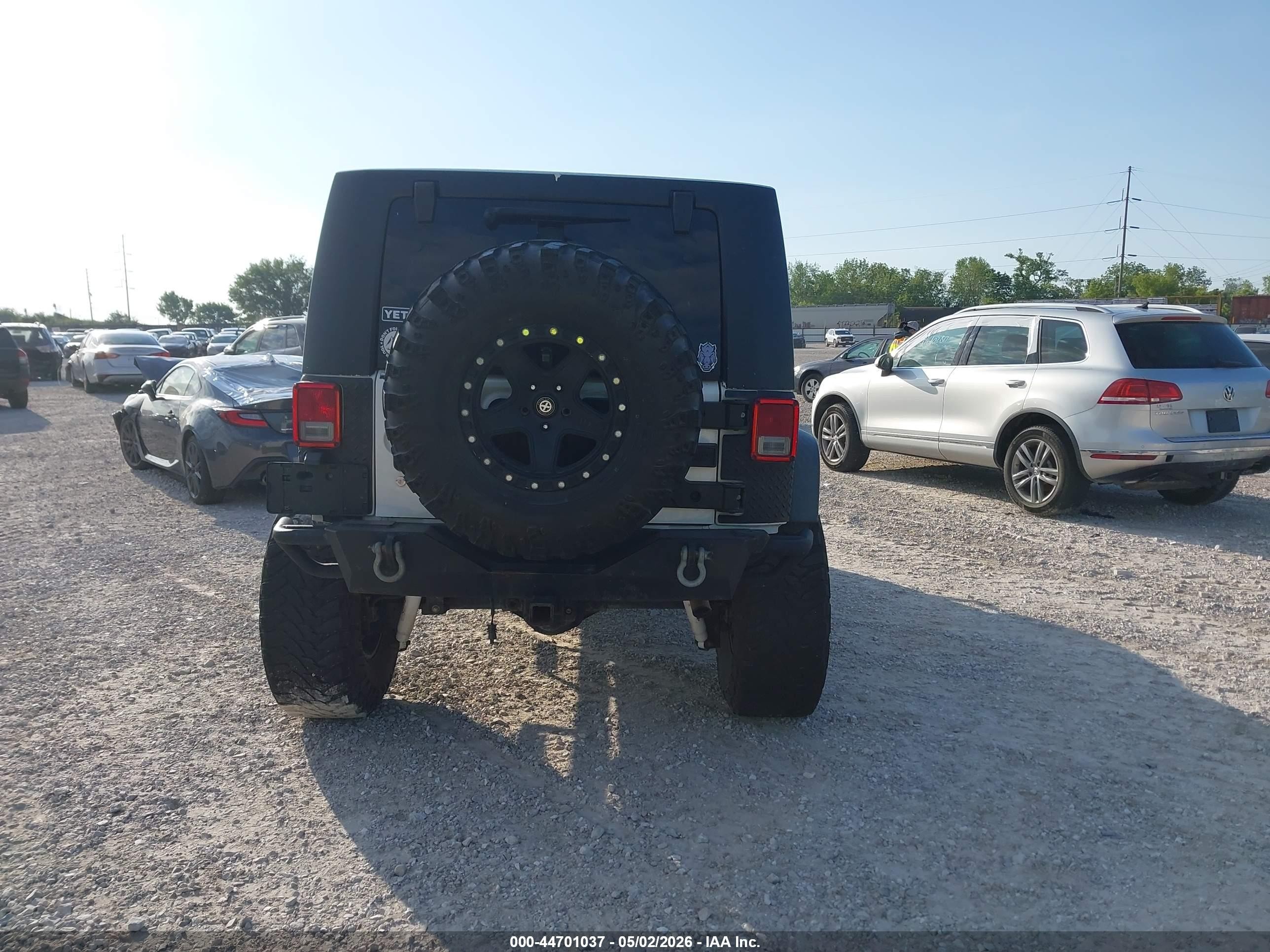 2012 Jeep Wrangler Unlimited Sport Белый vin: 1C4HJWDG7CL140799