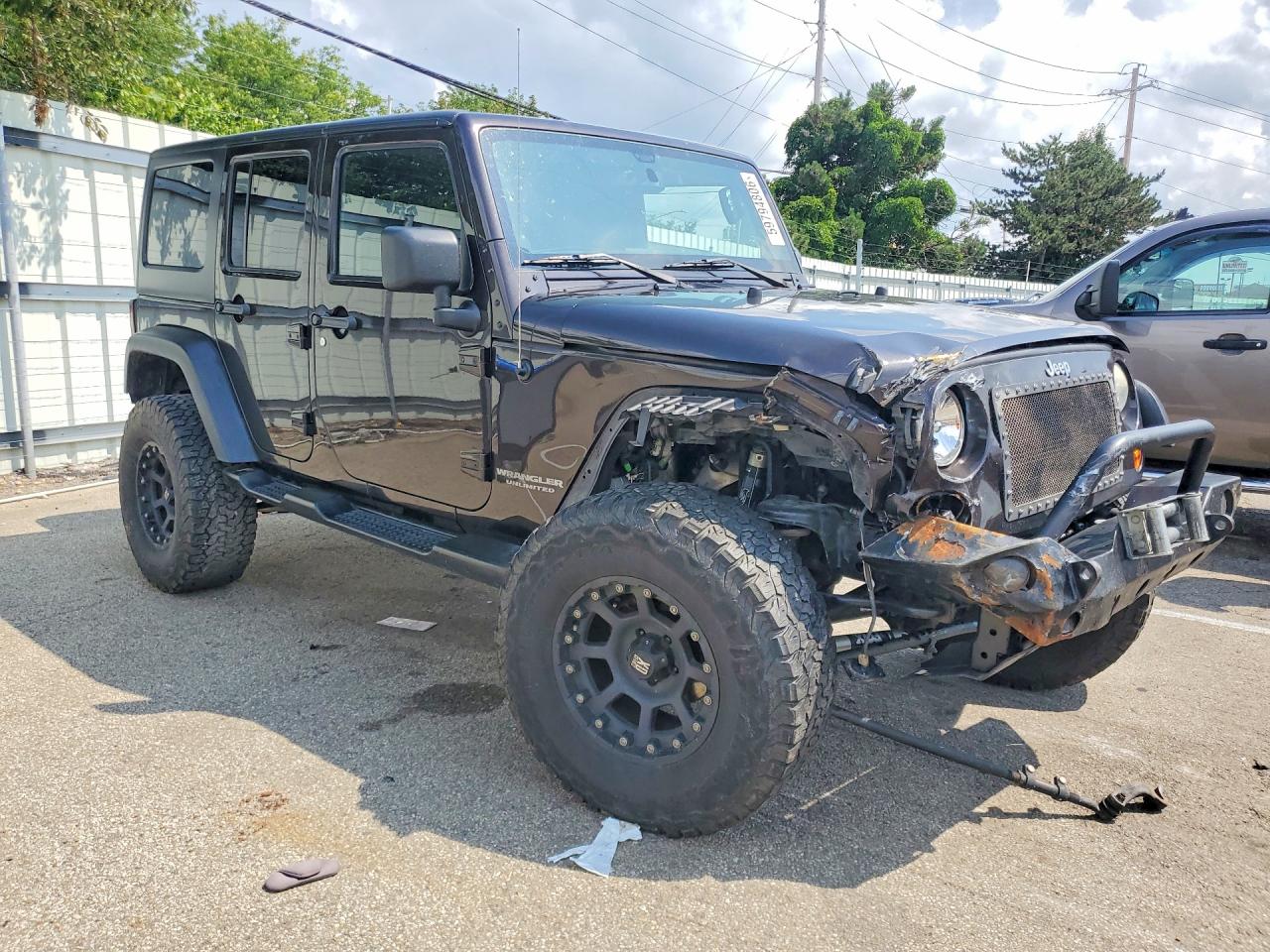 2013 Jeep Wrangler Unlimited Sport Charcoal vin: 1C4HJWDG7DL682275