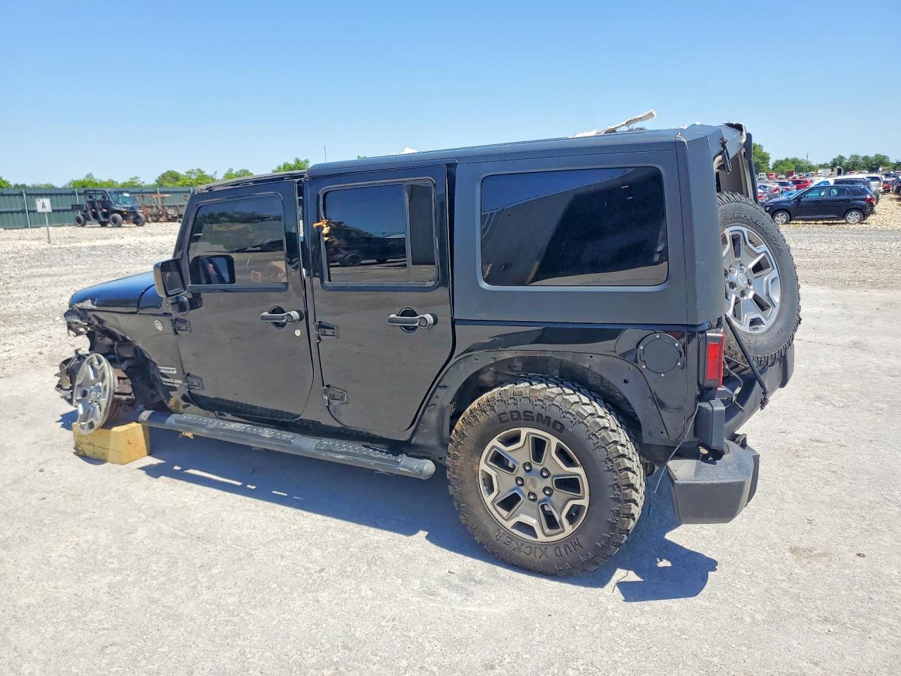 2012 Jeep Wrangler Unlimited Sport Black vin: 1C4HJWDG8CL181703