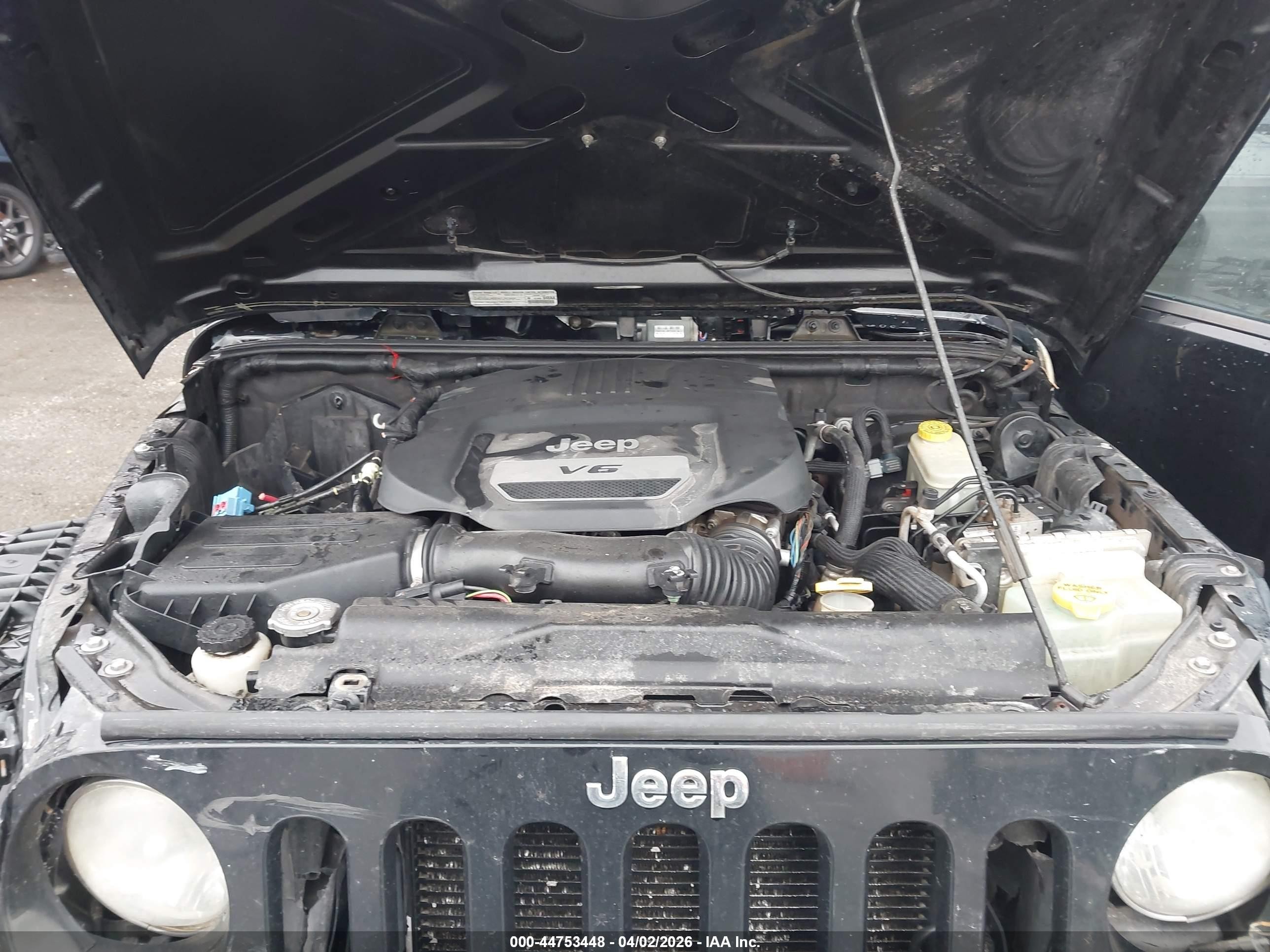 2014 Jeep Wrangler Unlimited Sport Black vin: 1C4HJWDG8EL134075