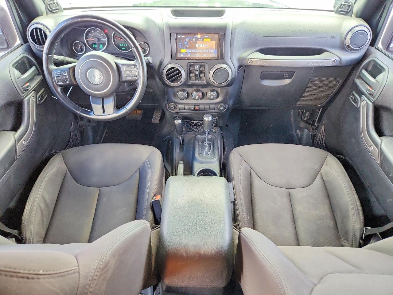 2014 Jeep Wrangler Unlimited Sport Black vin: 1C4HJWDG8EL276720