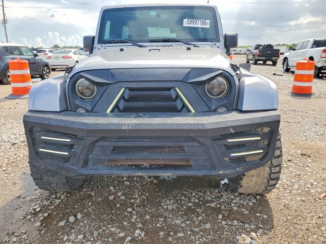 2015 Jeep Wrangler Unlimited Sport Silver vin: 1C4HJWDG8FL618801