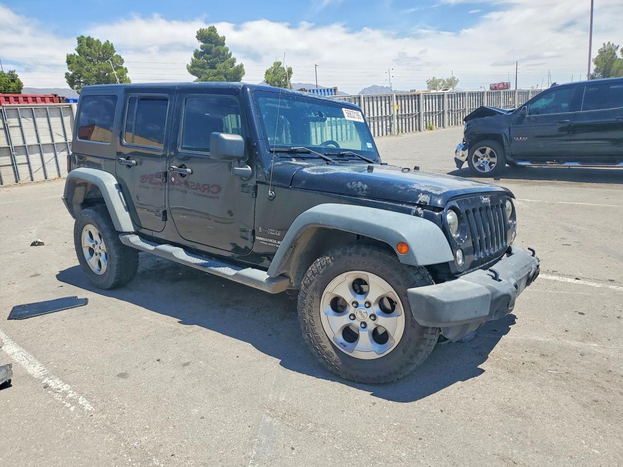 2014 Jeep Wrangler Unlimited Sport Black vin: 1C4HJWDGXEL220861
