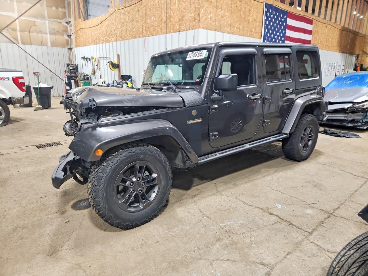 2018 Jeep Wrangler Unlimited Sport Gray vin: 1C4HJWDGXJL833475