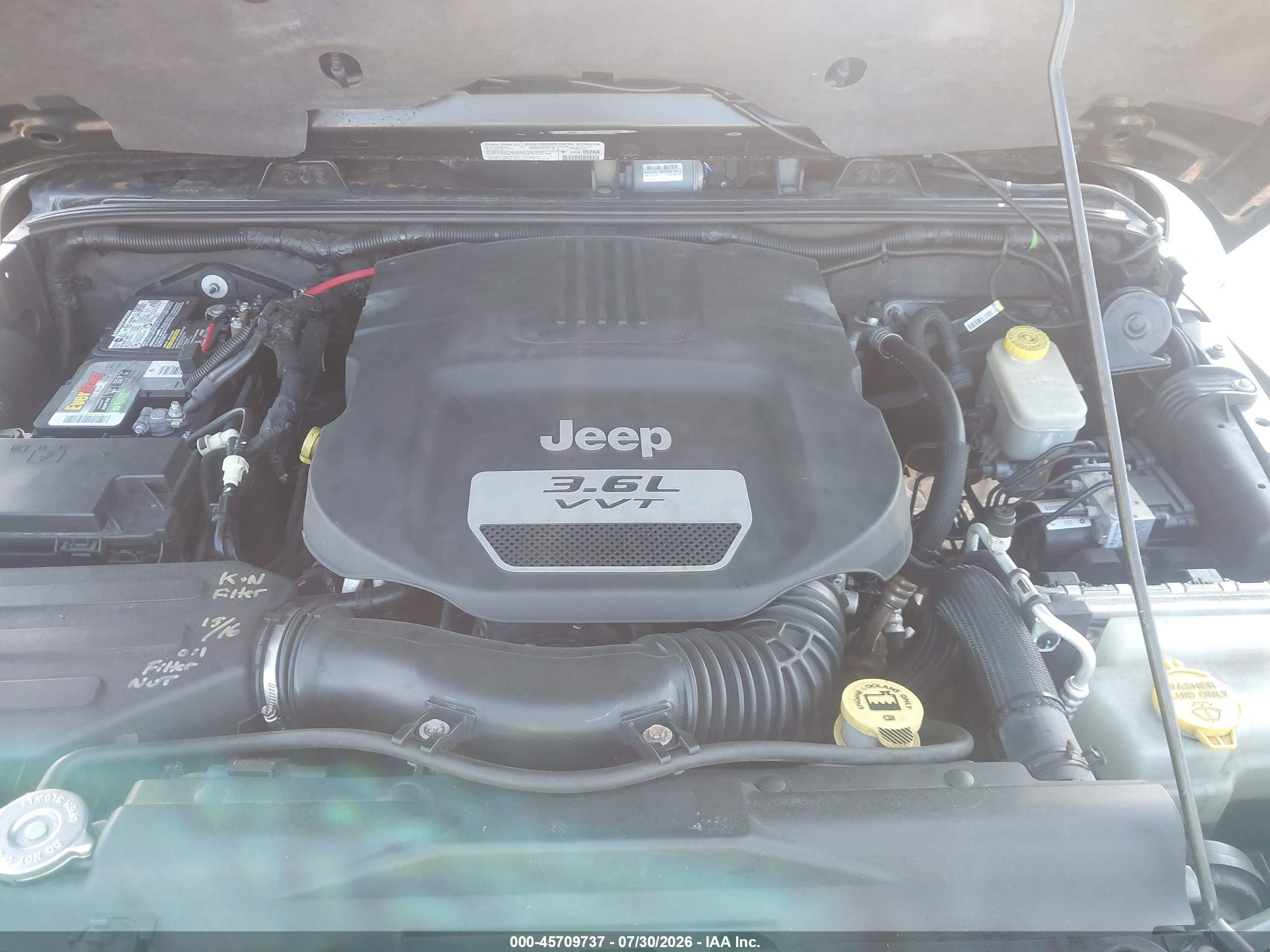 2013 Jeep Wrangler Unlimited Sahara Black vin: 1C4HJWEG0DL574613