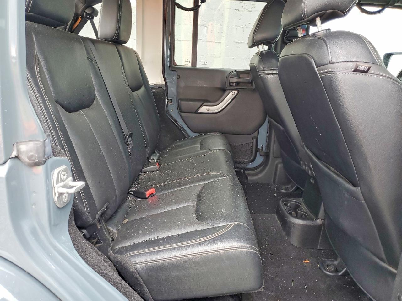 2015 Jeep Wrangler Unlimited Sahara Gray vin: 1C4HJWEG0FL624428