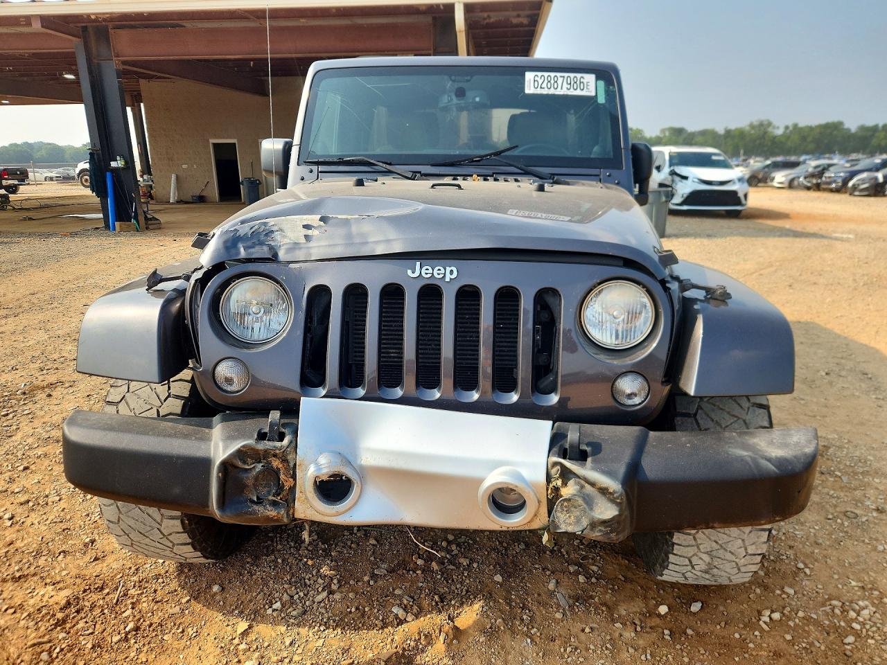 2014 Jeep Wrangler Unlimited Sahara Gray vin: 1C4HJWEG1EL279246