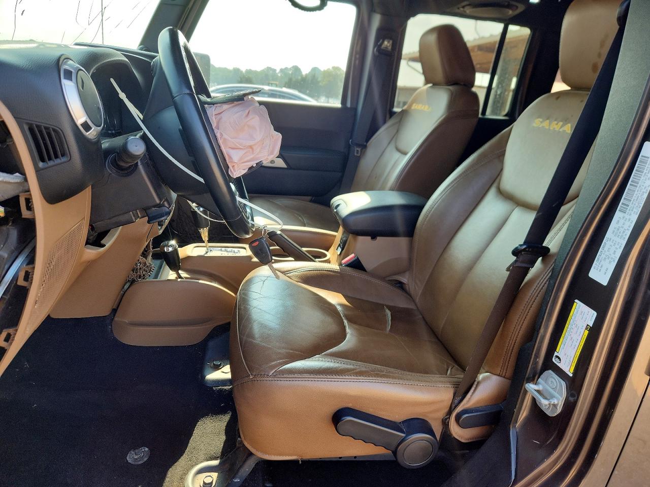2014 Jeep Wrangler Unlimited Sahara Gray vin: 1C4HJWEG1EL279246