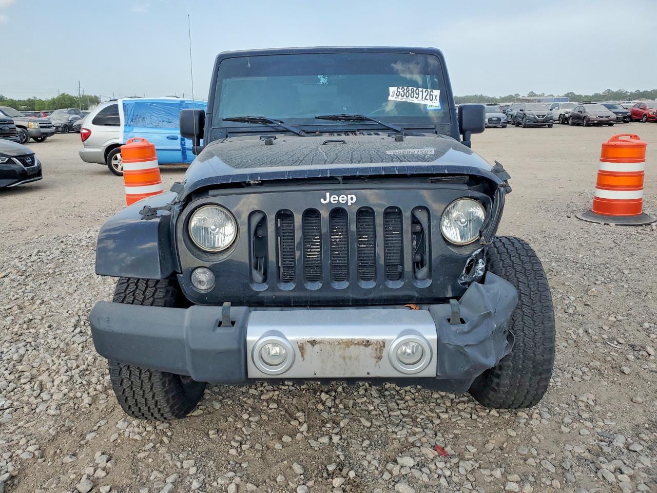 2015 Jeep Wrangler Unlimited Sahara Черный vin: 1C4HJWEG1FL641772