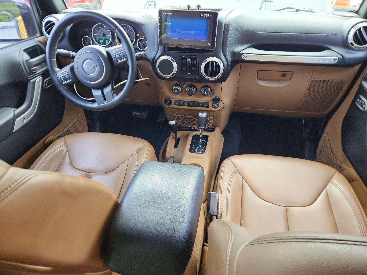 2015 Jeep Wrangler Unlimited Sahara Black vin: 1C4HJWEG1FL646633