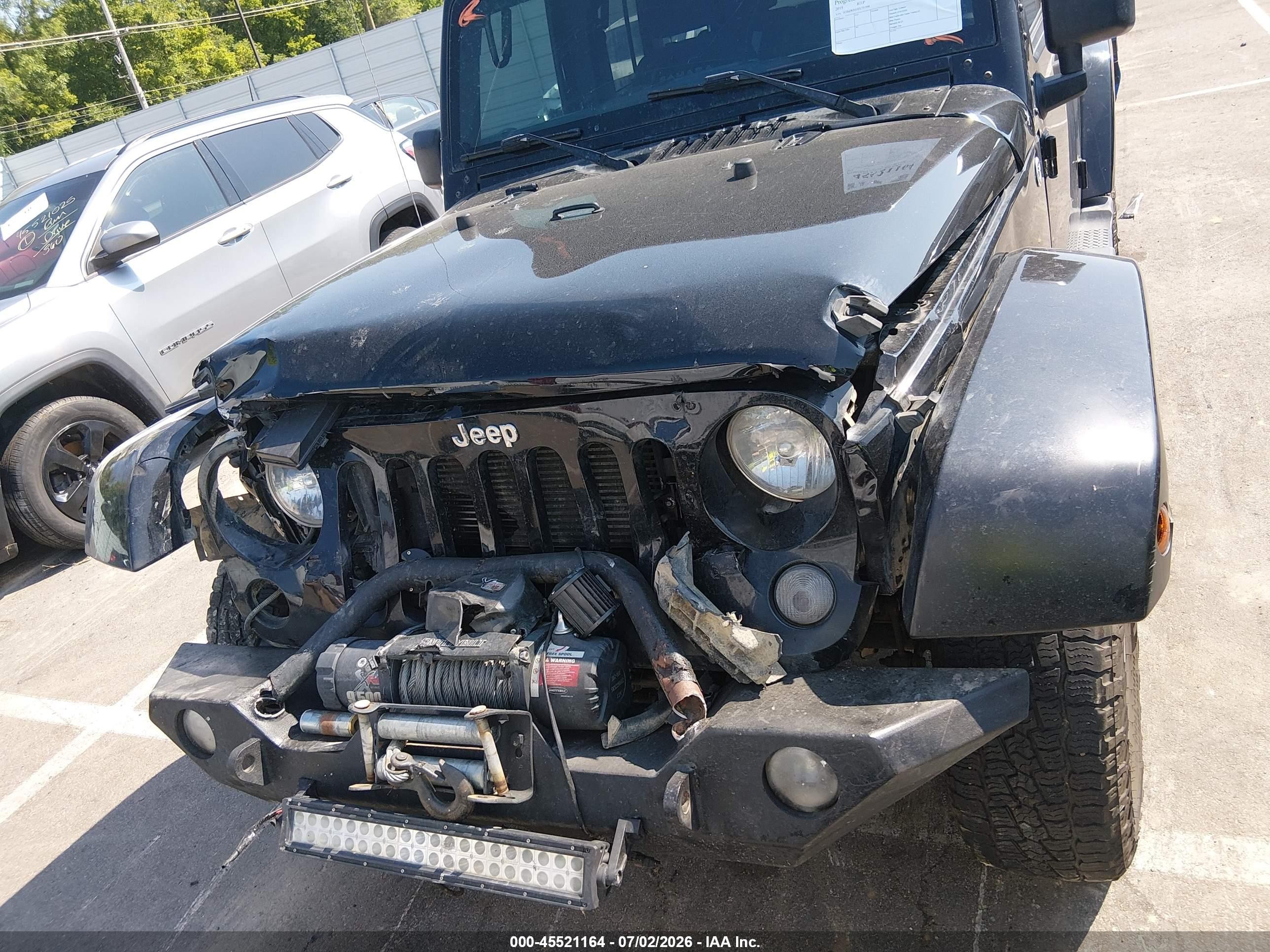 2015 Jeep Wrangler Unlimited Sahara Black vin: 1C4HJWEG3FL751948