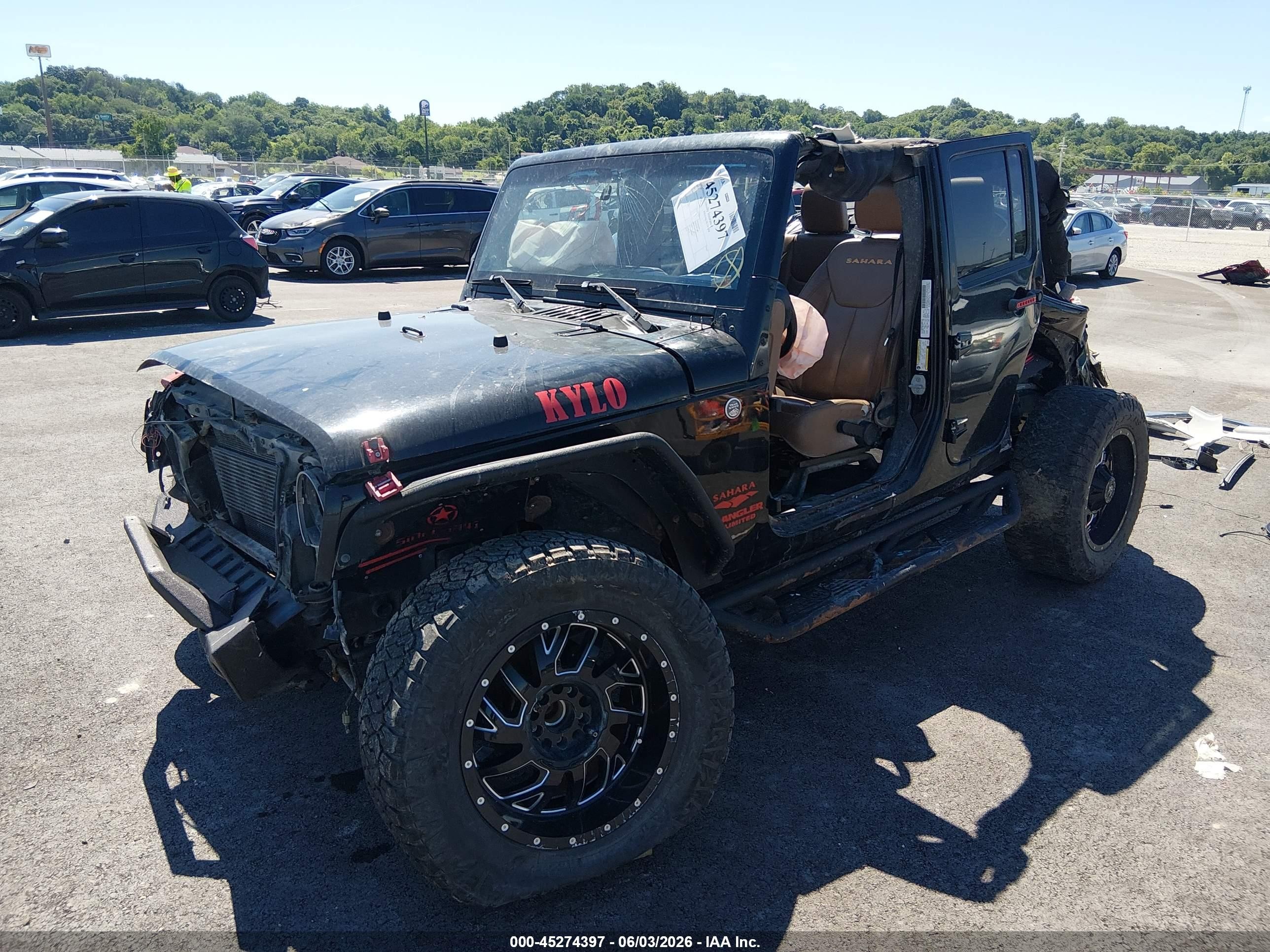 2013 Jeep Wrangler Unlimited Sahara Black vin: 1C4HJWEG5DL528100