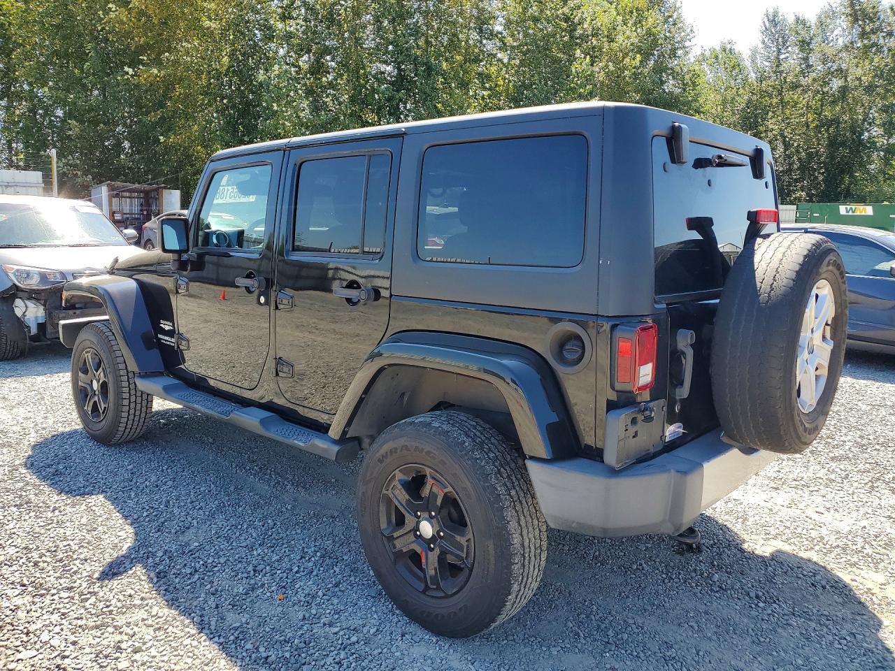 2013 Jeep Wrangler Unlimited Sahara Черный vin: 1C4HJWEG5DL685030