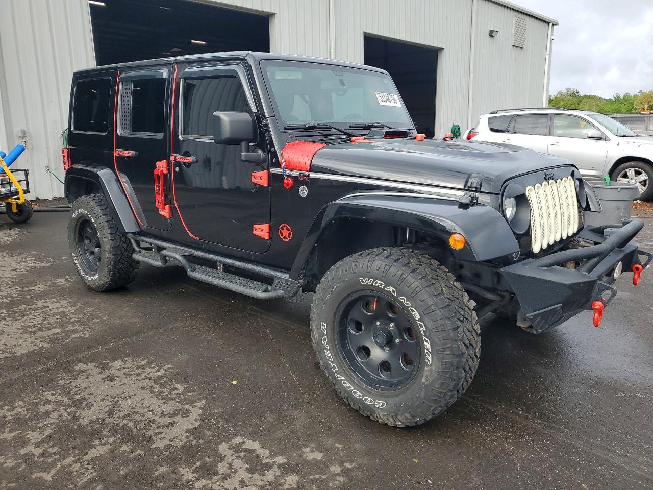 2015 Jeep Wrangler Unlimited Sahara Black vin: 1C4HJWEG5FL614235