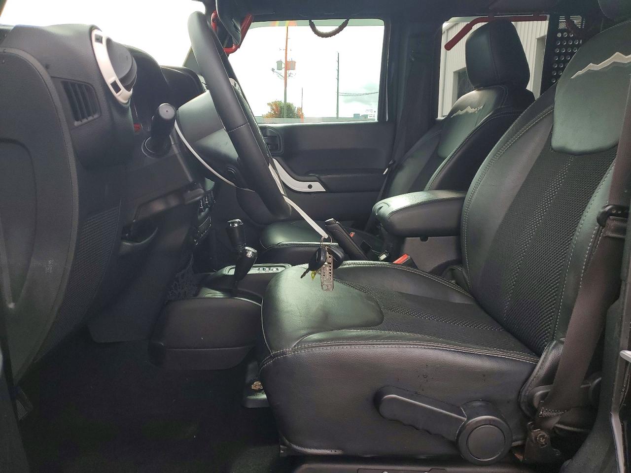 2015 Jeep Wrangler Unlimited Sahara Black vin: 1C4HJWEG5FL614235