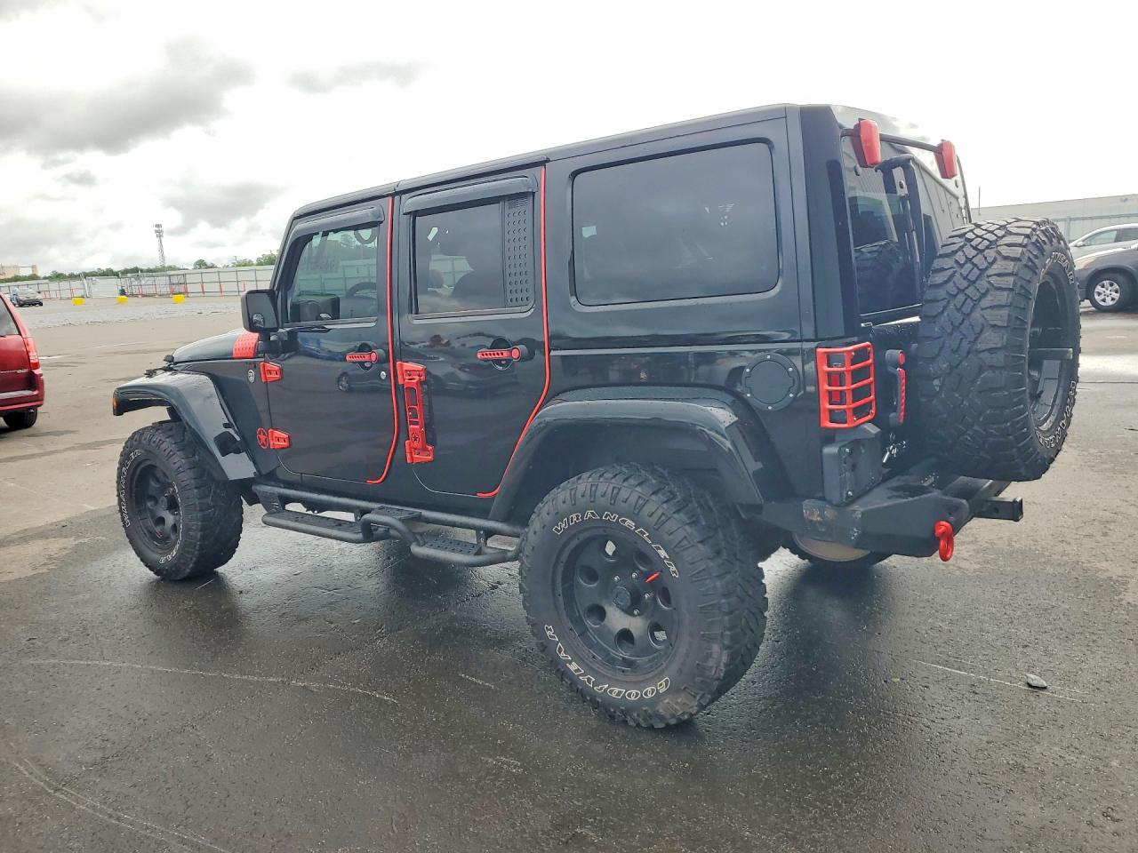 2015 Jeep Wrangler Unlimited Sahara Black vin: 1C4HJWEG5FL614235
