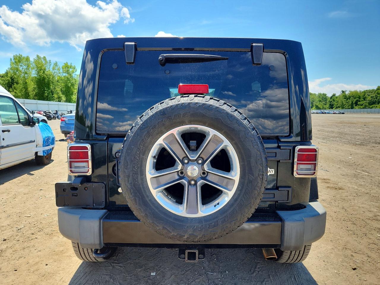 2012 Jeep Wrangler Unlimited Sahara Черный vin: 1C4HJWEG7CL173428