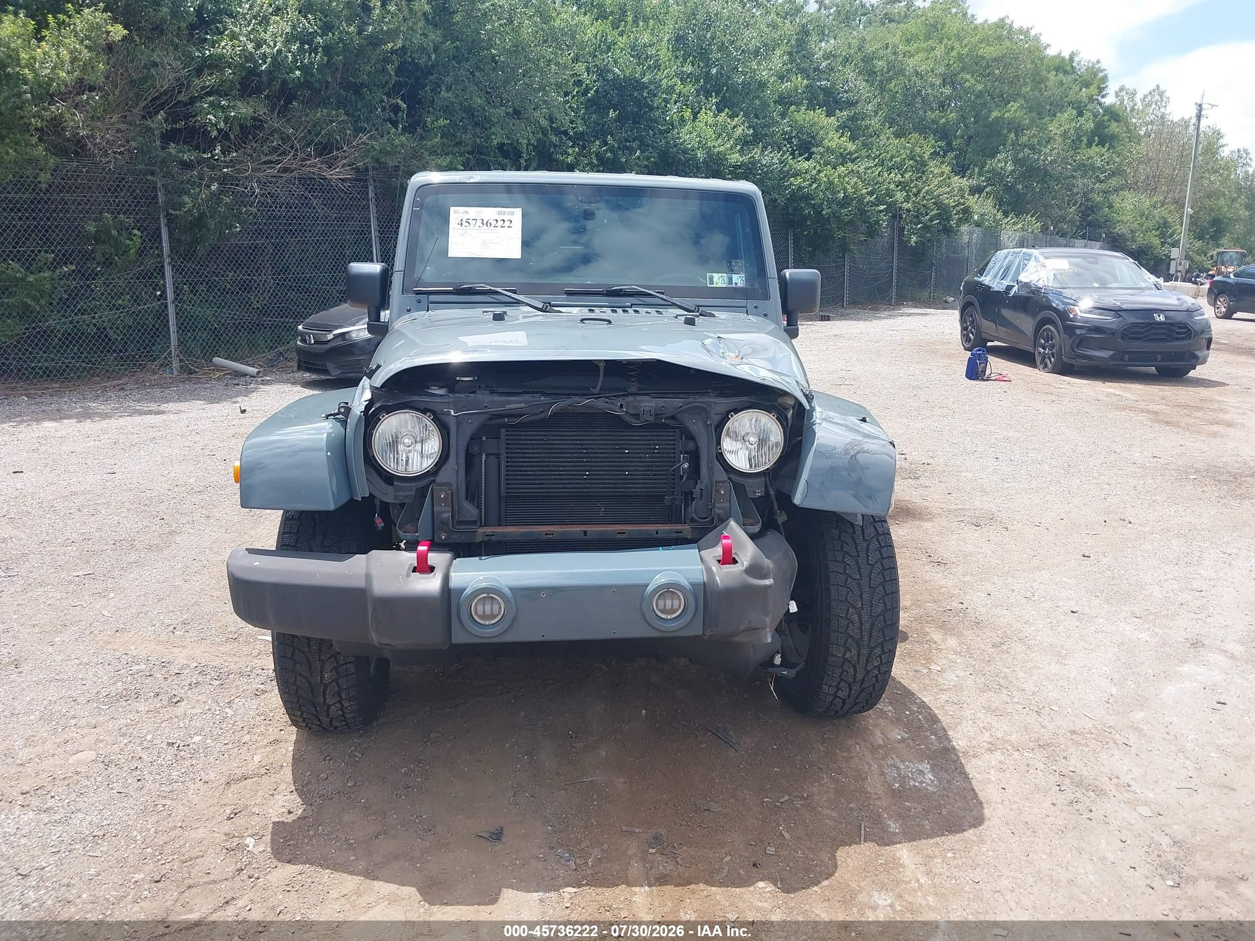 2014 Jeep Wrangler Unlimited Sahara Серый vin: 1C4HJWEG7EL270468