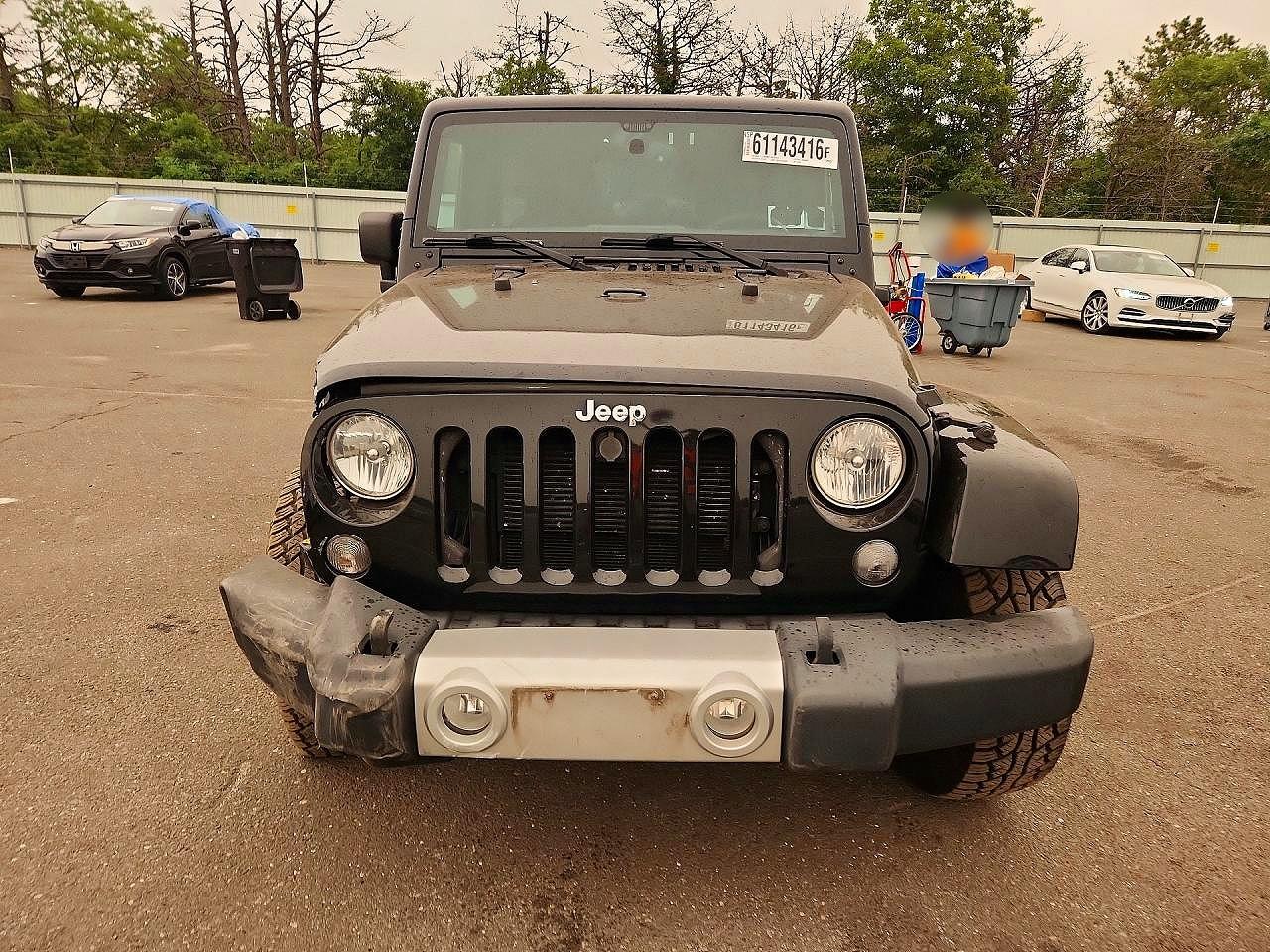2015 Jeep Wrangler Unlimited Sahara Black vin: 1C4HJWEG7FL768381
