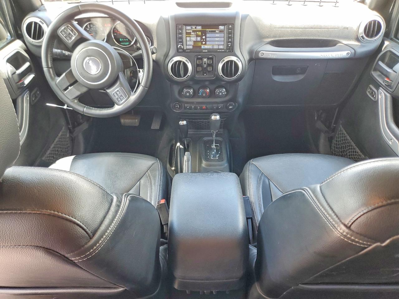 2017 Jeep Wrangler Unlimited Sahara Black vin: 1C4HJWEG7HL722701