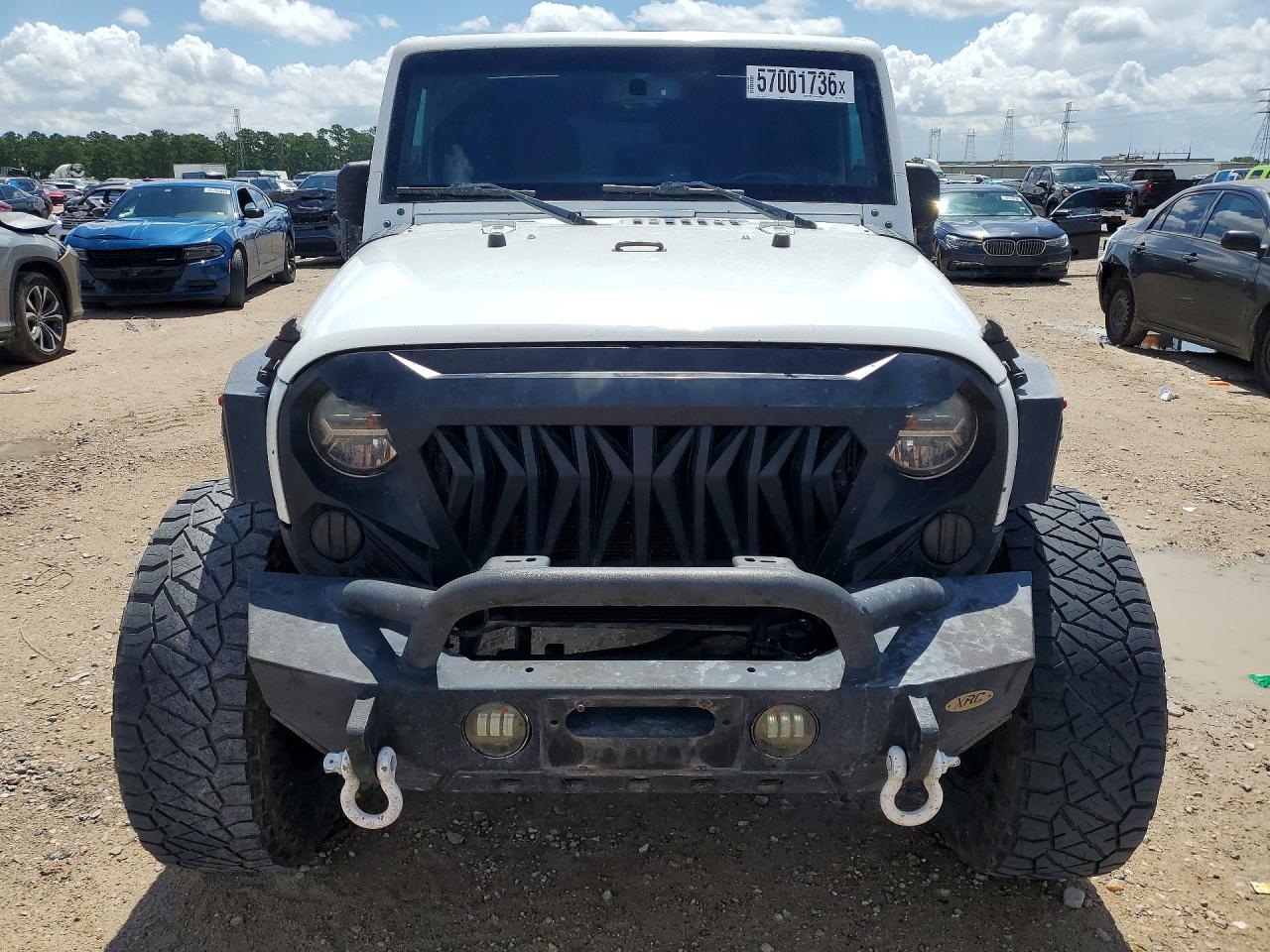 2014 Jeep Wrangler Unlimited Sahara Белый vin: 1C4HJWEG9EL322926