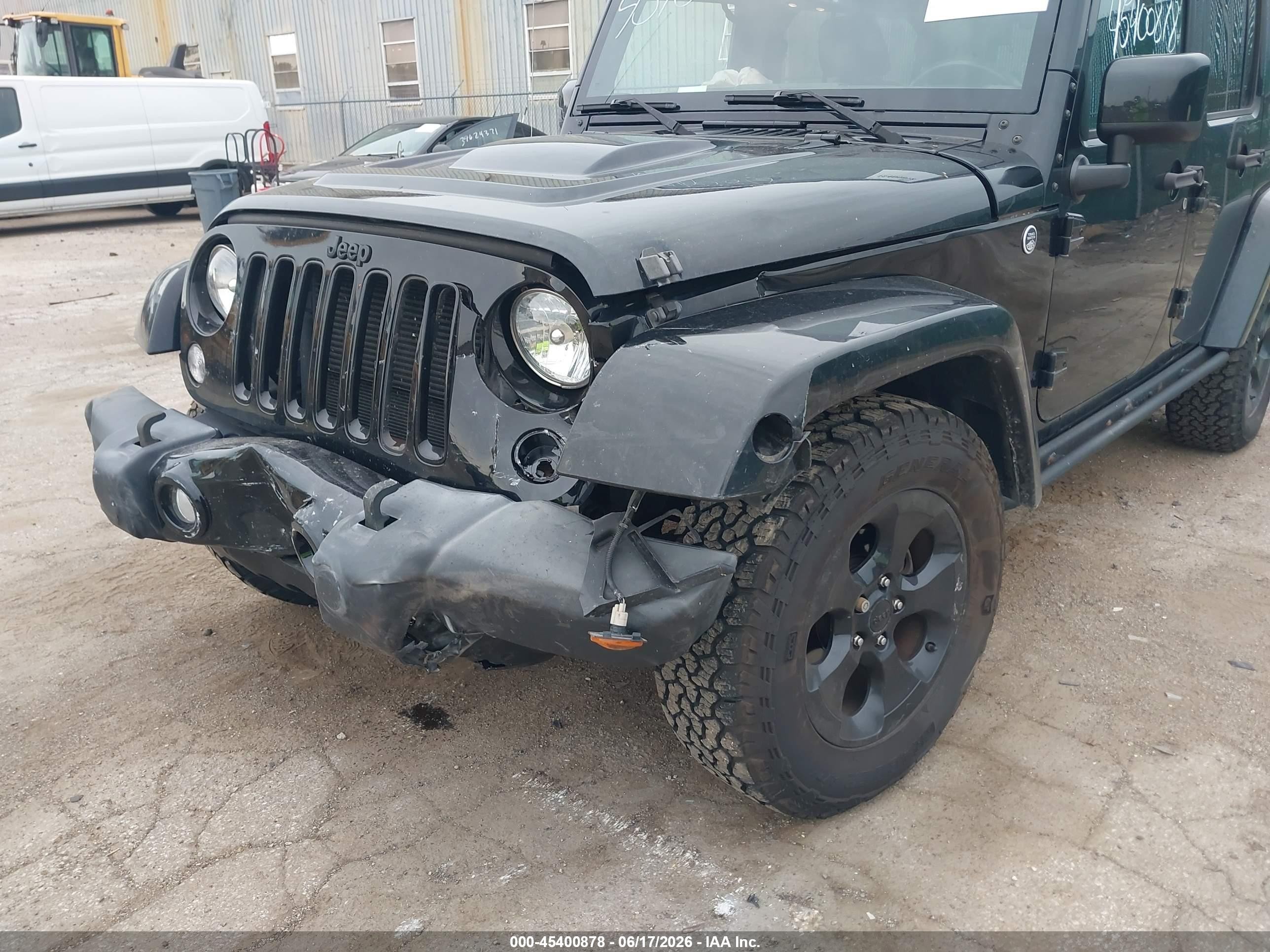 2015 Jeep Wrangler Unlimited Altitude Black vin: 1C4HJWEG9FL744647
