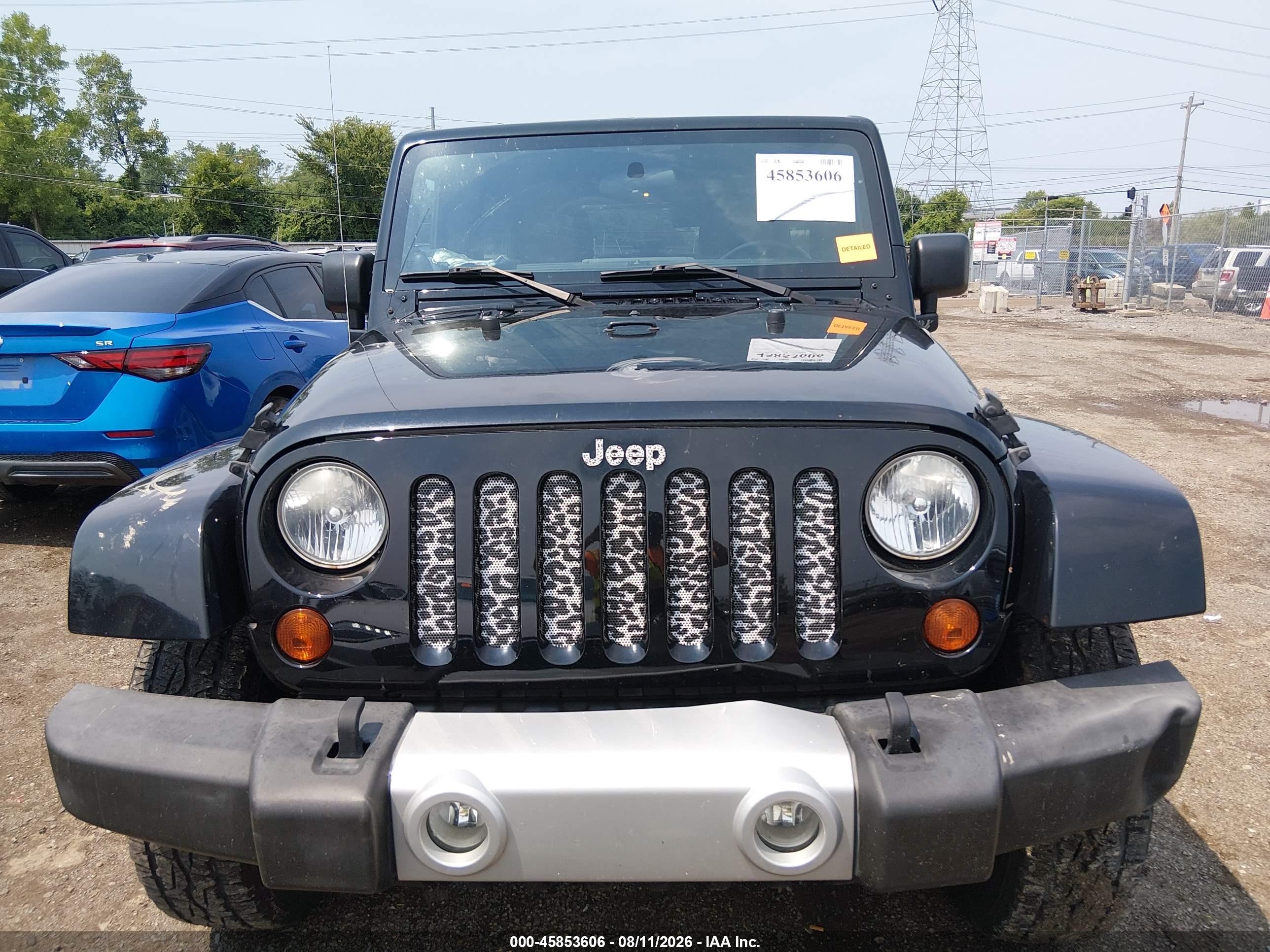 2012 Jeep Wrangler Unlimited Sahara Black vin: 1C4HJWEGXCL184326