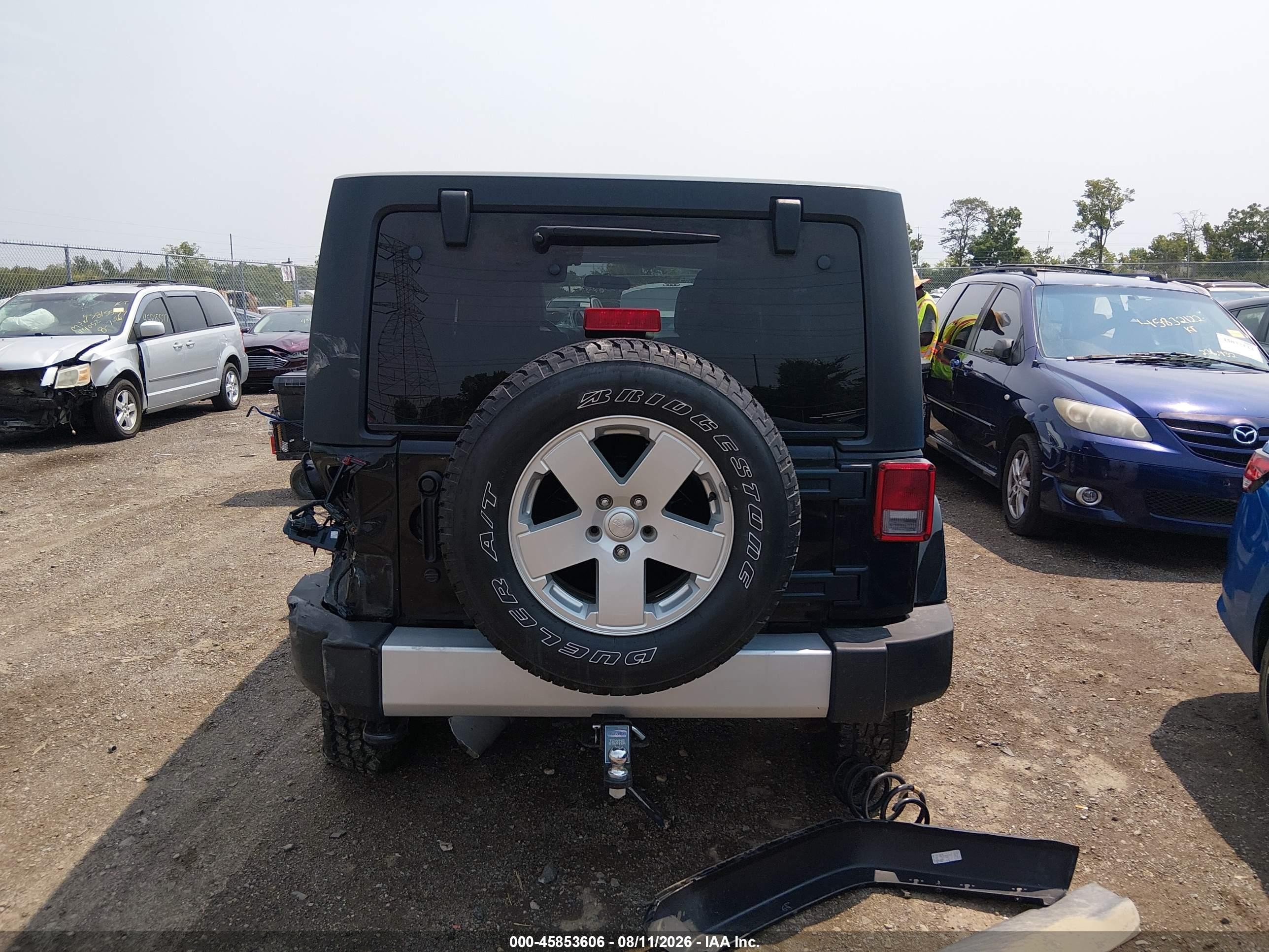 2012 Jeep Wrangler Unlimited Sahara Black vin: 1C4HJWEGXCL184326
