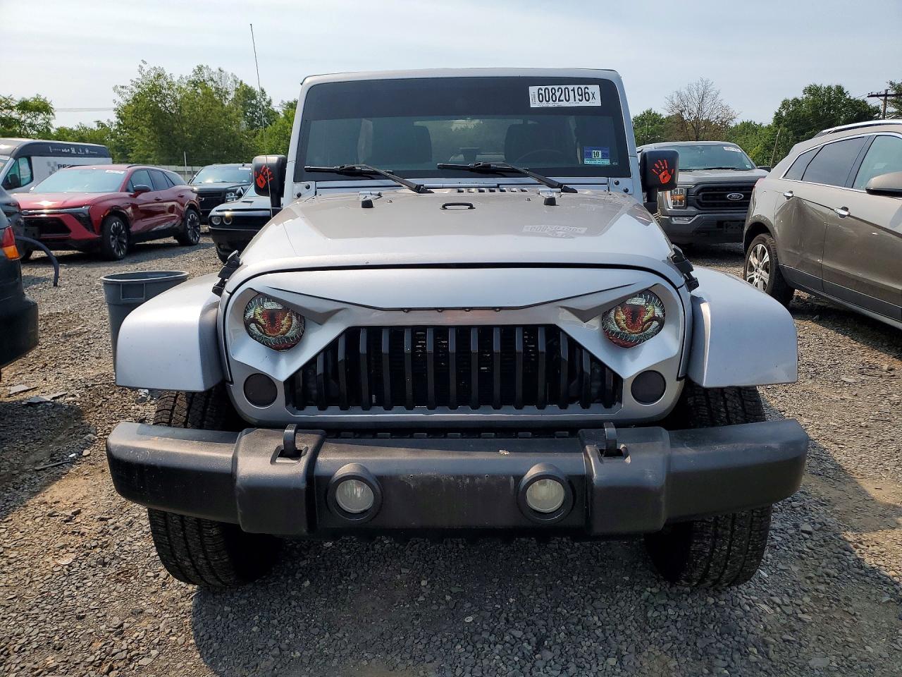 2013 Jeep Wrangler Unlimited Sahara Gray vin: 1C4HJWEGXDL600196