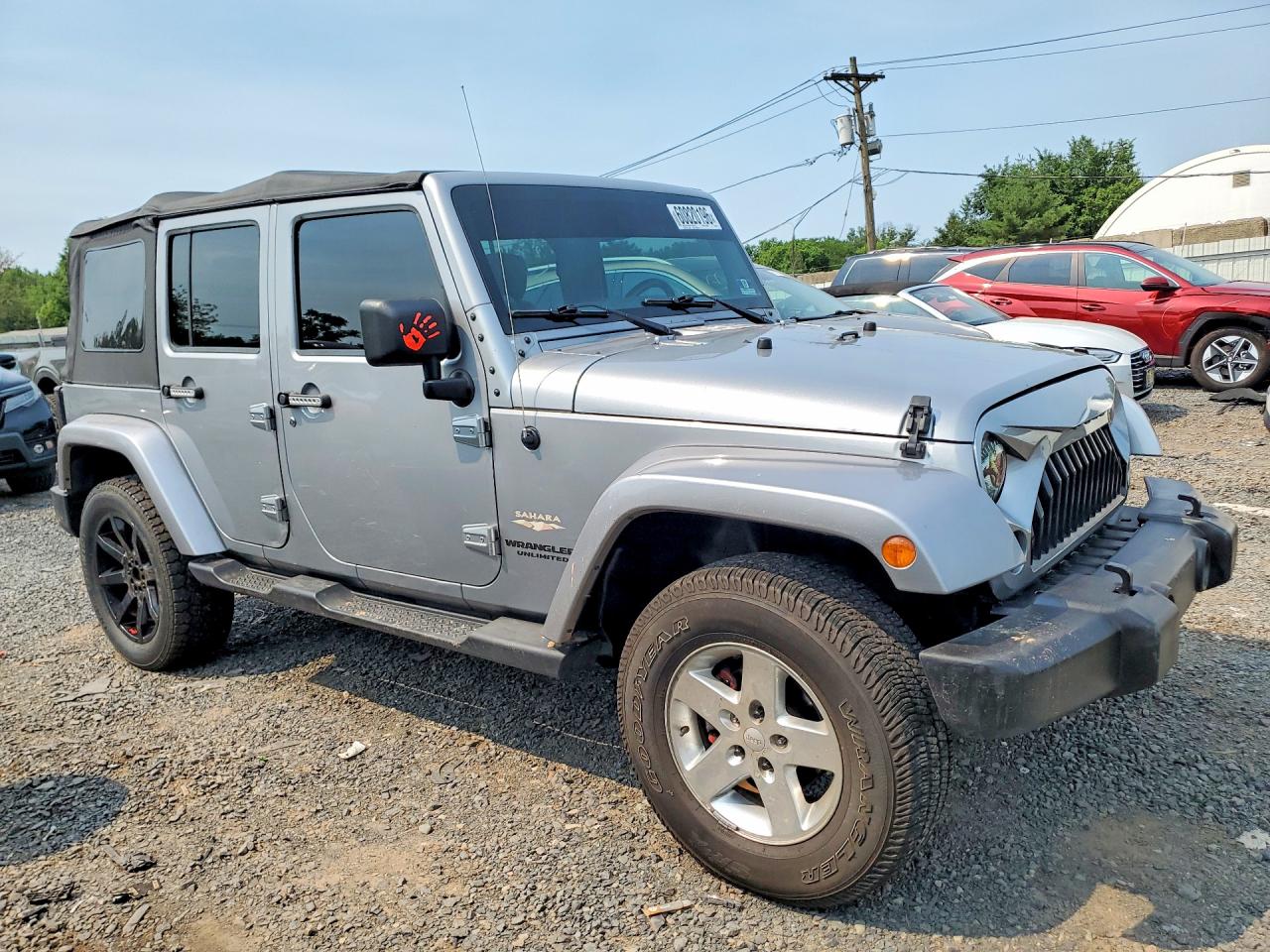 2013 Jeep Wrangler Unlimited Sahara Gray vin: 1C4HJWEGXDL600196