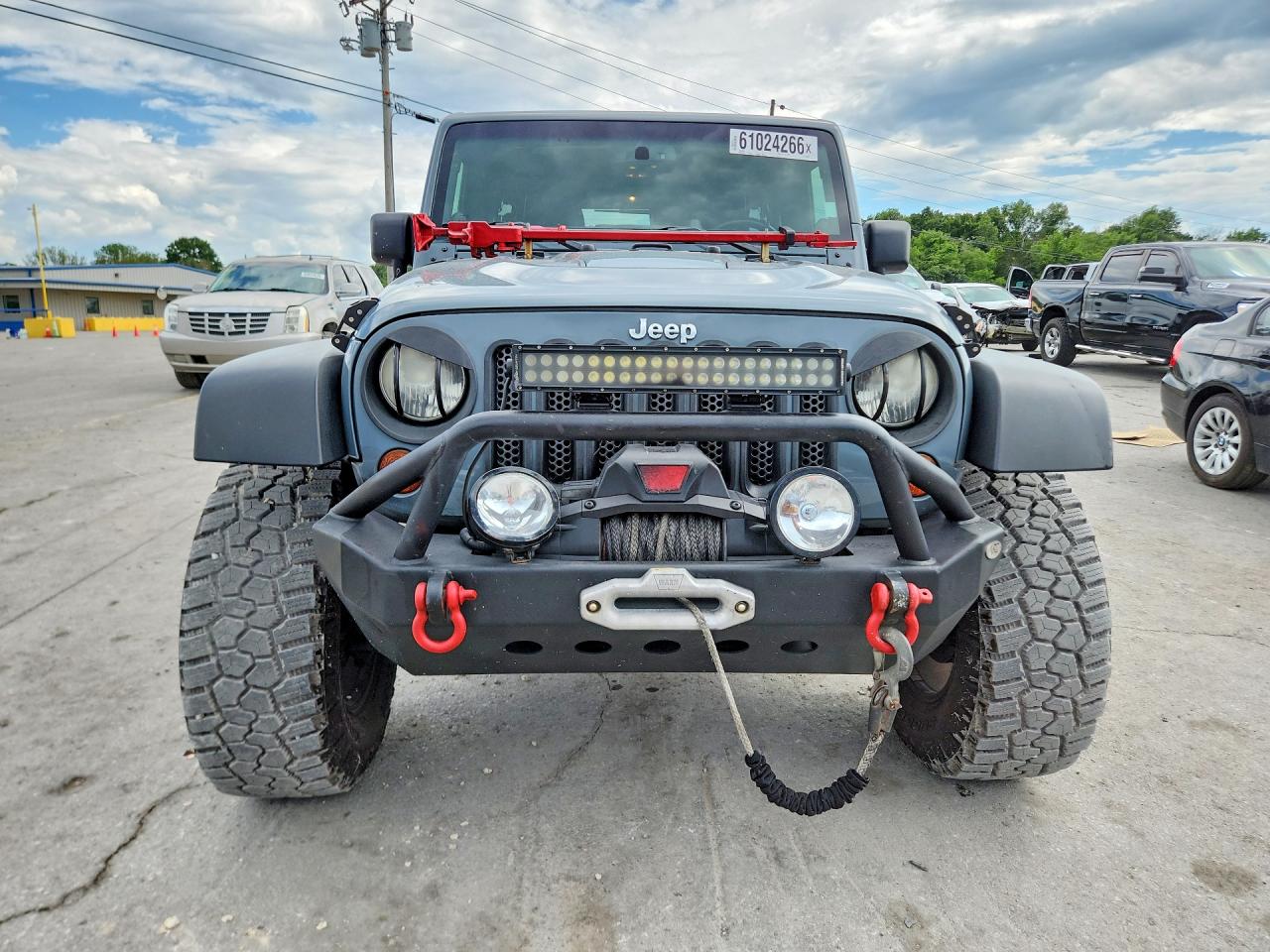 2013 Jeep Wrangler Unlimited Rubicon Gray vin: 1C4HJWFG0DL646988