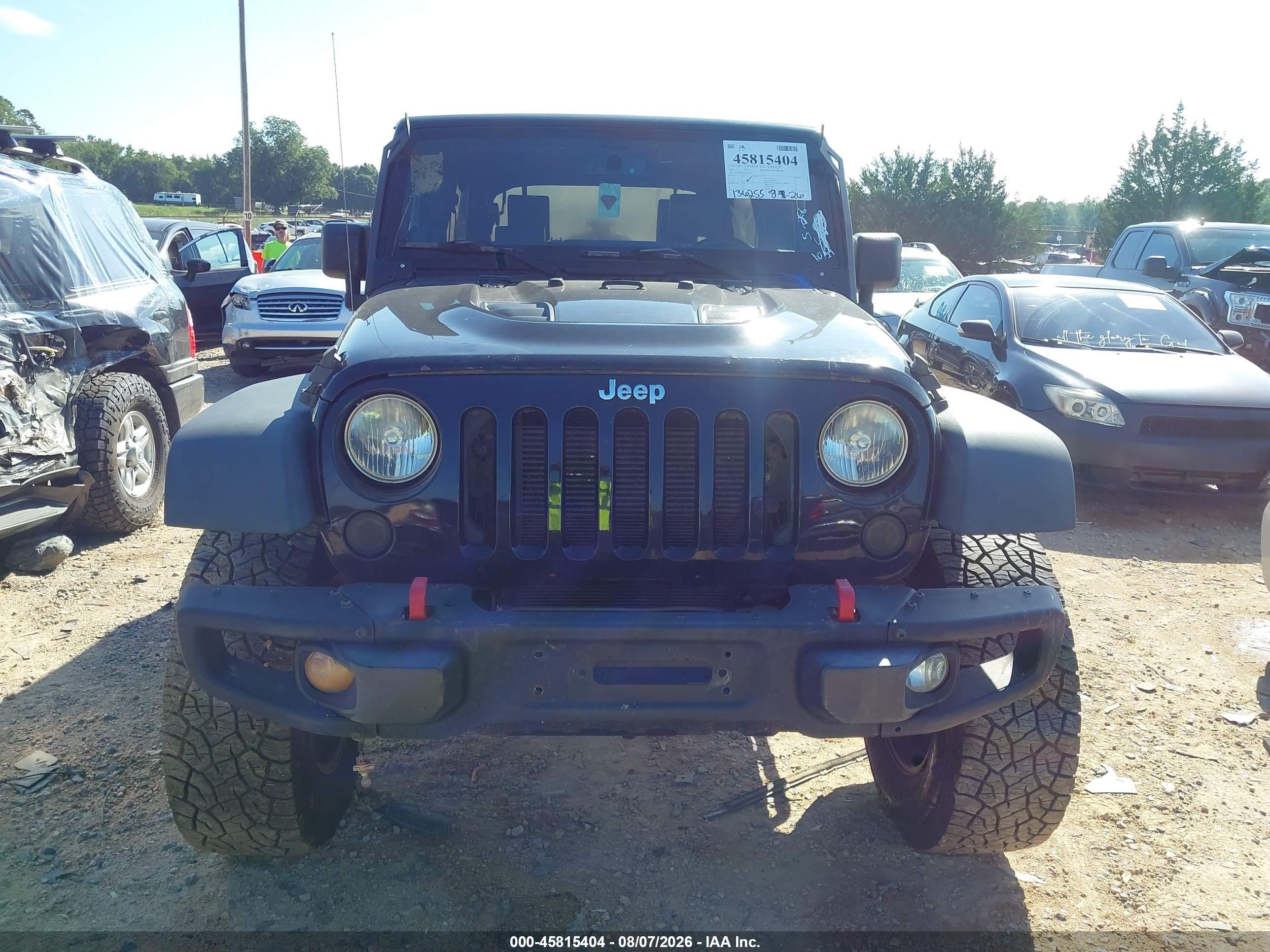2014 Jeep Wrangler Unlimited Rubicon X Black vin: 1C4HJWFG0EL233471