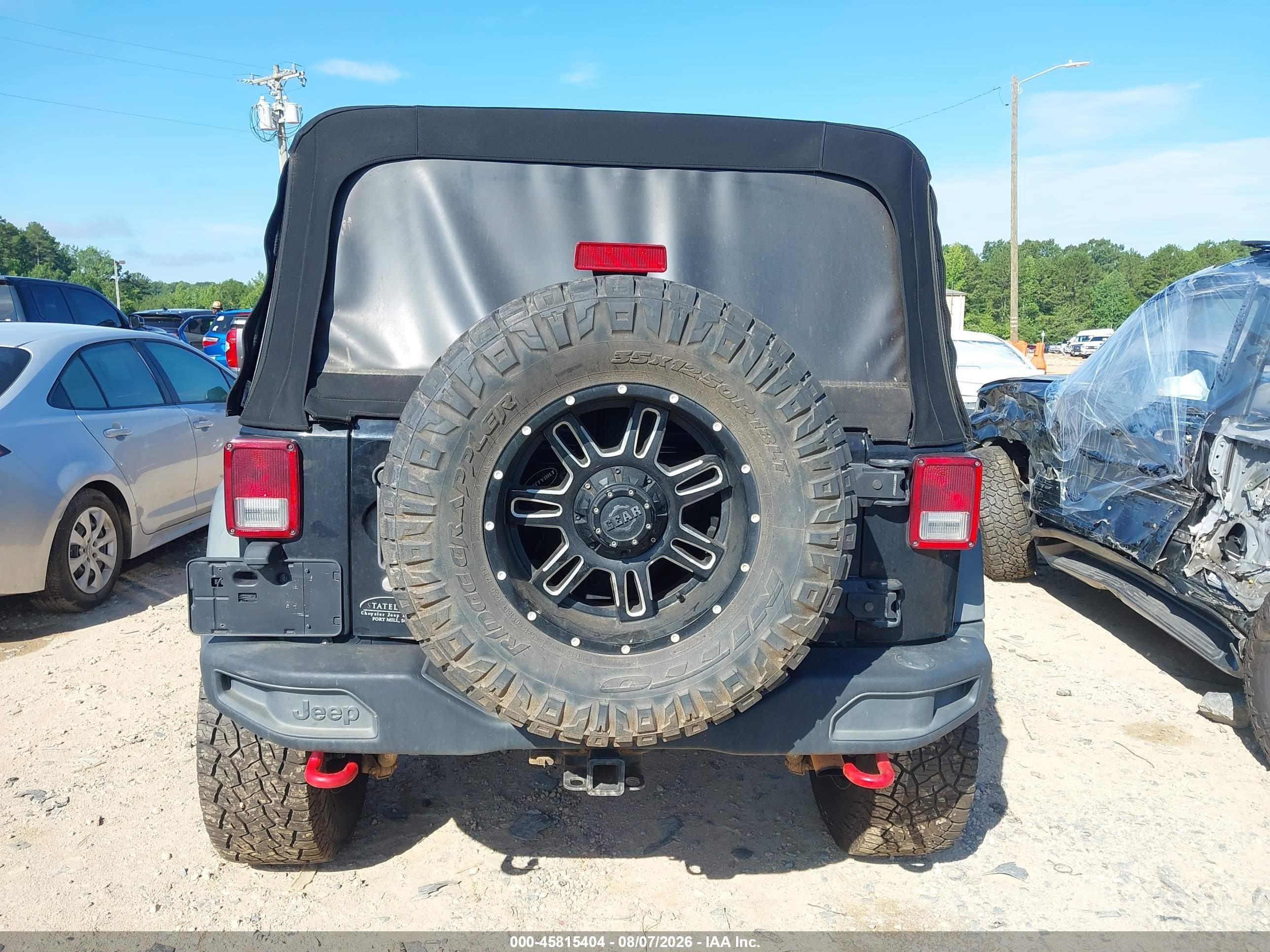 2014 Jeep Wrangler Unlimited Rubicon X Black vin: 1C4HJWFG0EL233471
